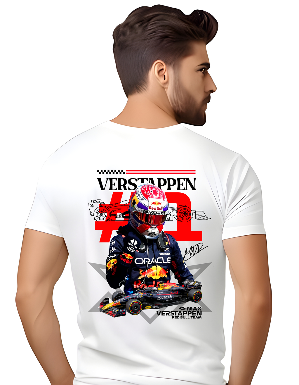 Max Verstappen Champion Regular T-Shirt