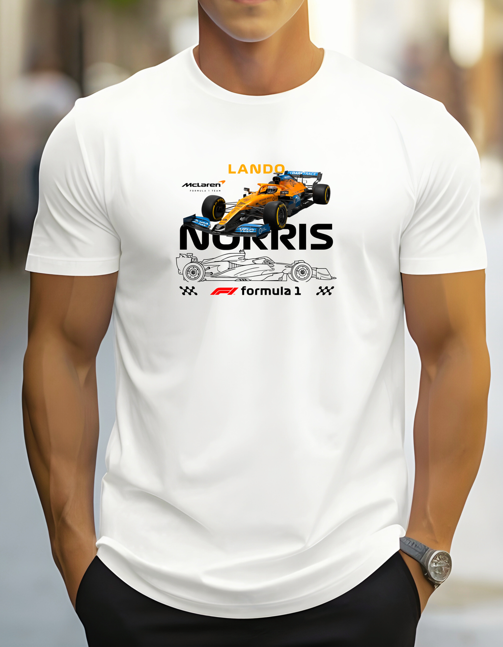 Lando Norris F1 Regular T-Shirt