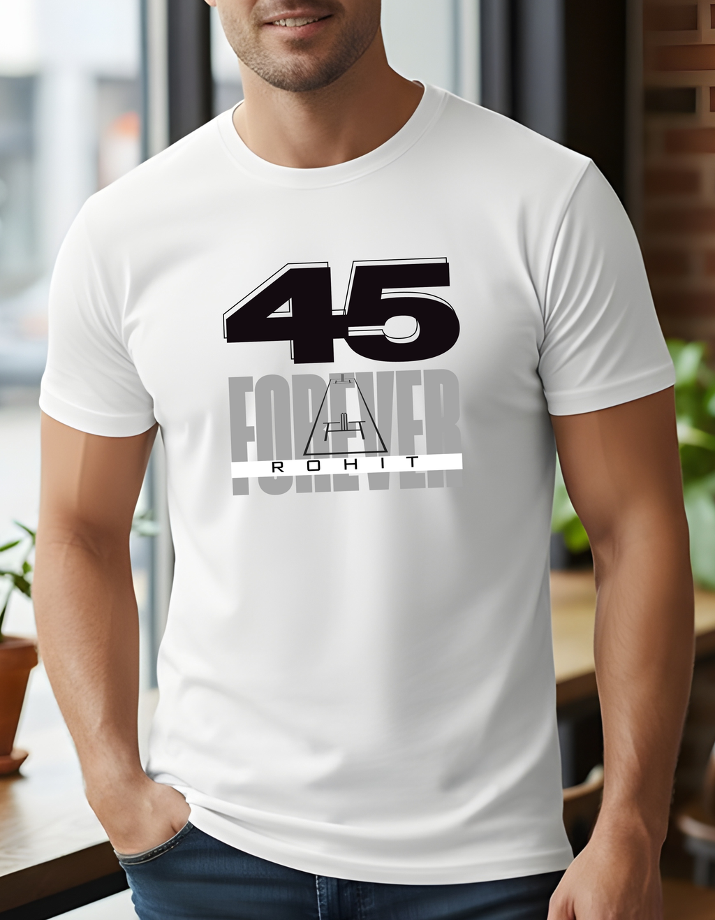 Rohit Sharma Regular T-Shirt