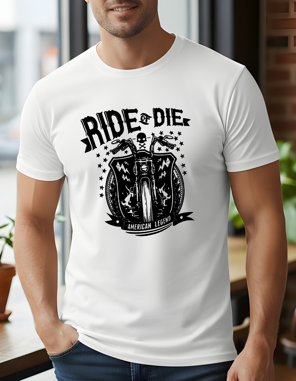 Bike Rider Live Fast Regular T-Shirt