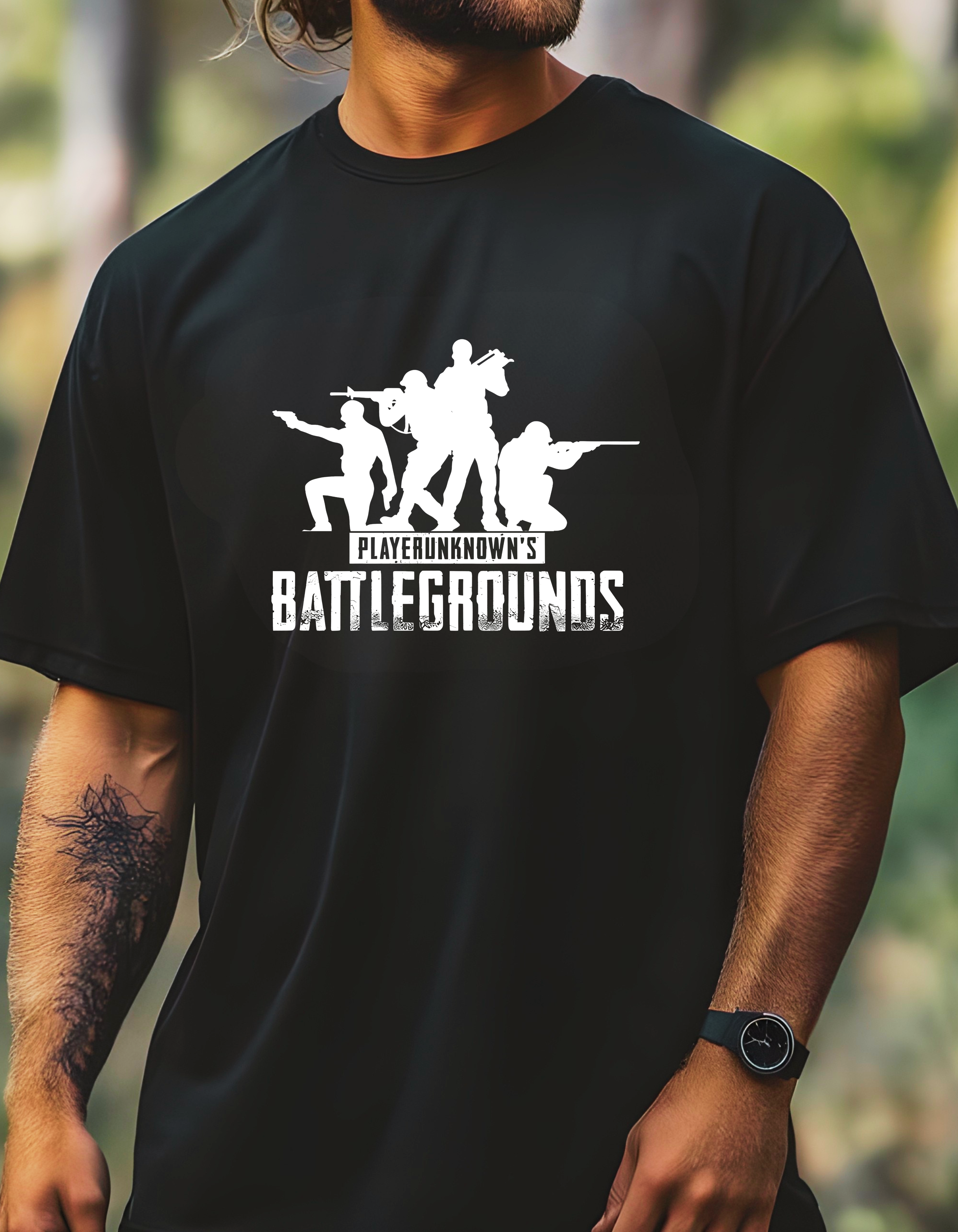Pubg Oversized T-Shirt