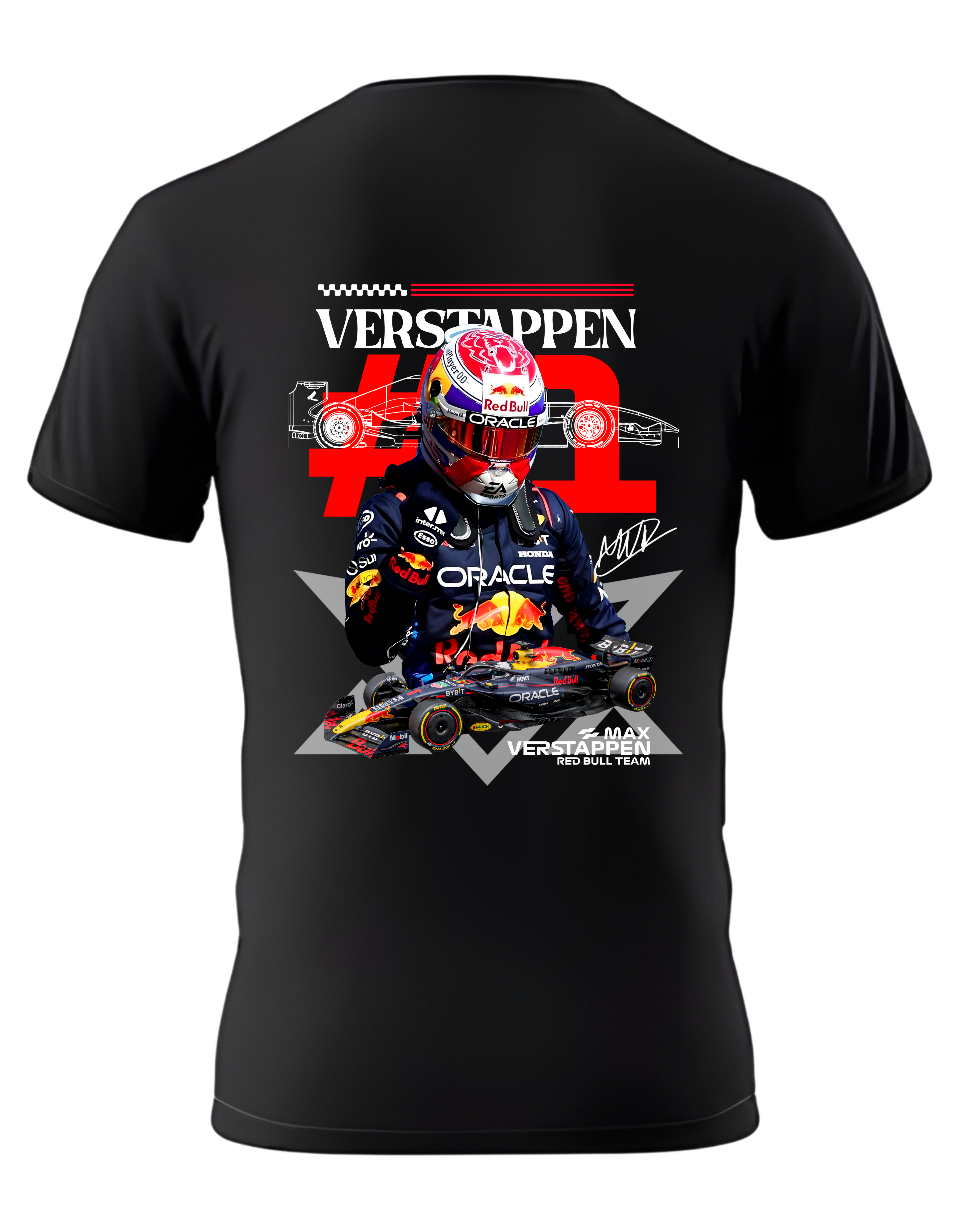 Max Verstappen Champion Regular T-Shirt