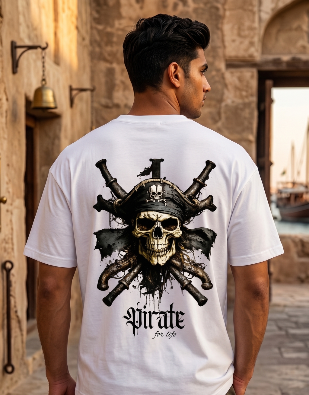 Pirates of Caribbean Oversized T-Shirt