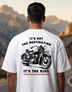 Bike Rider Live Fast Oversized T-Shirt