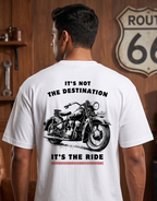 Bike Rider Live Fast Oversized T-Shirt