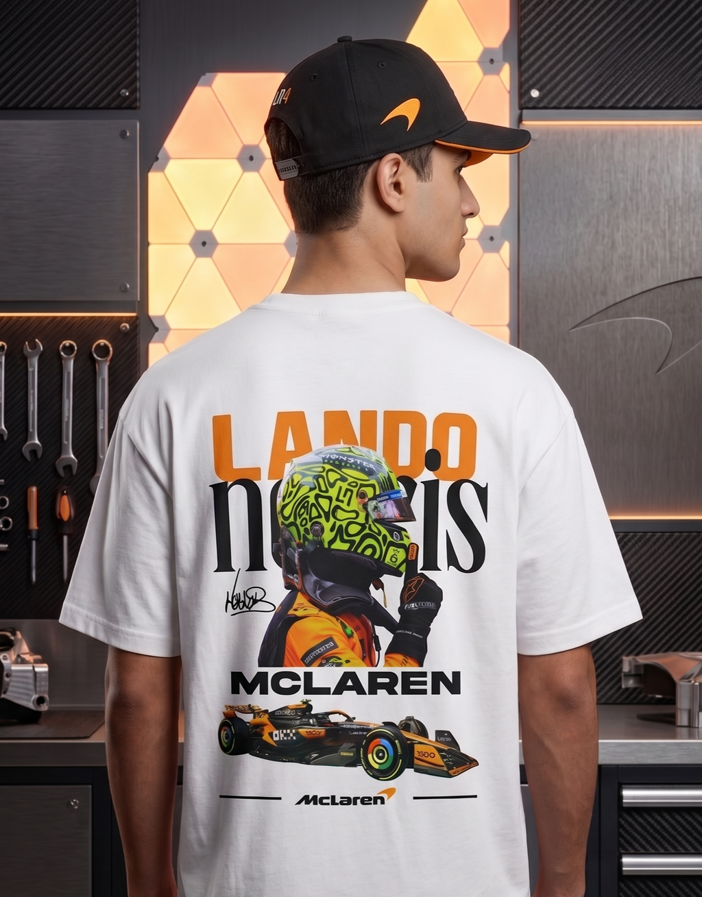 Lando Norris F1 Oversized T-Shirt