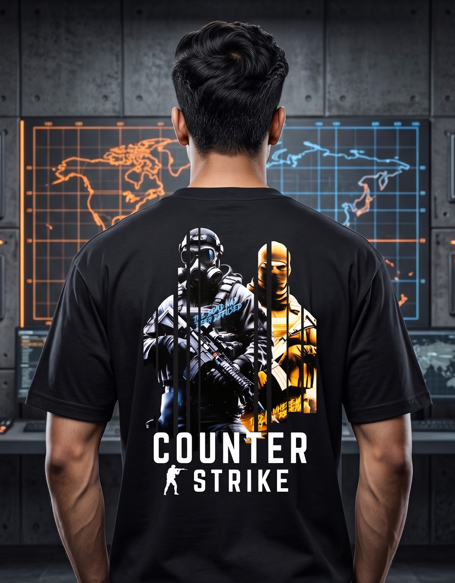 Counter Strike Oversized T-Shirt