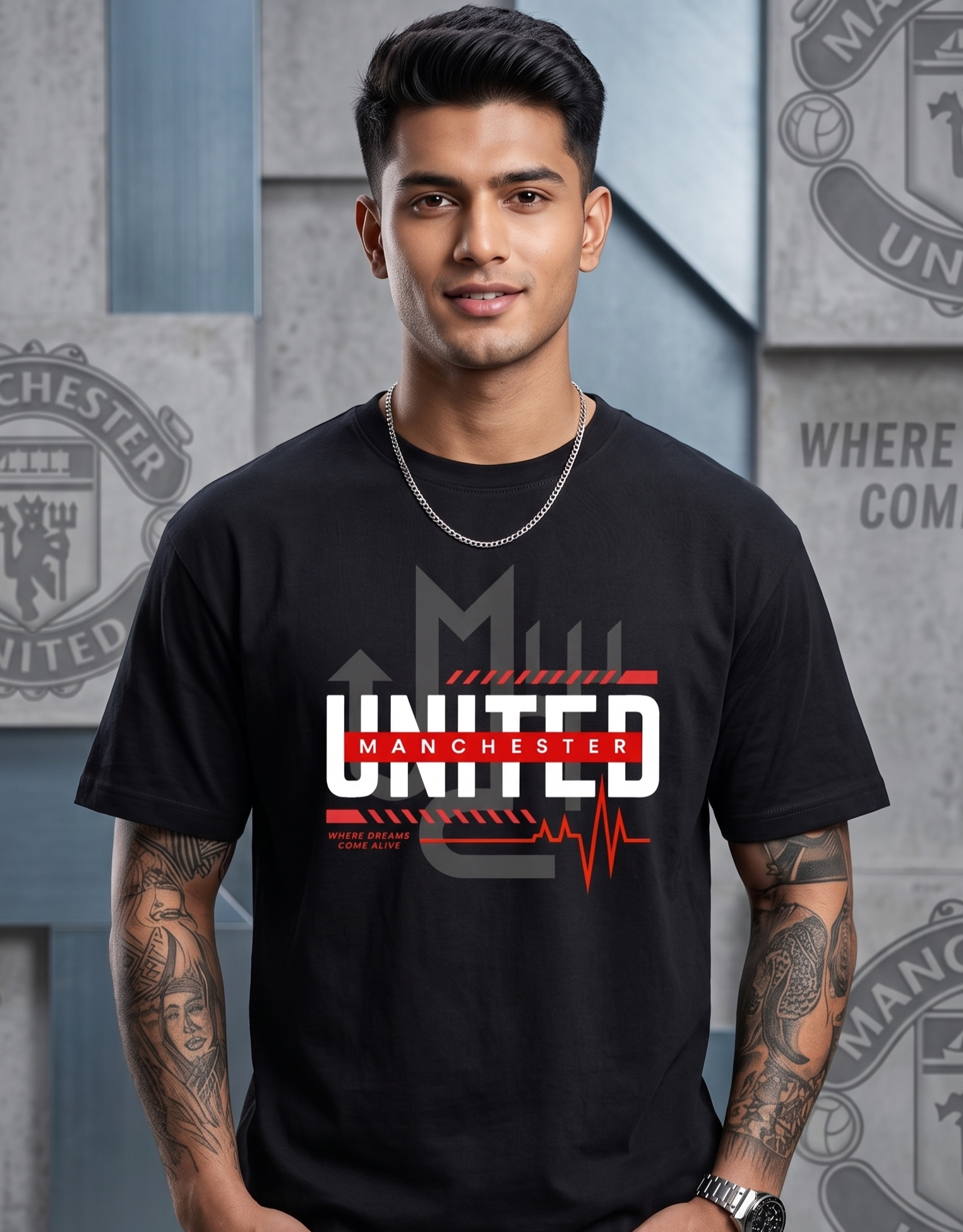 Manchester United Oversized T-Shirt