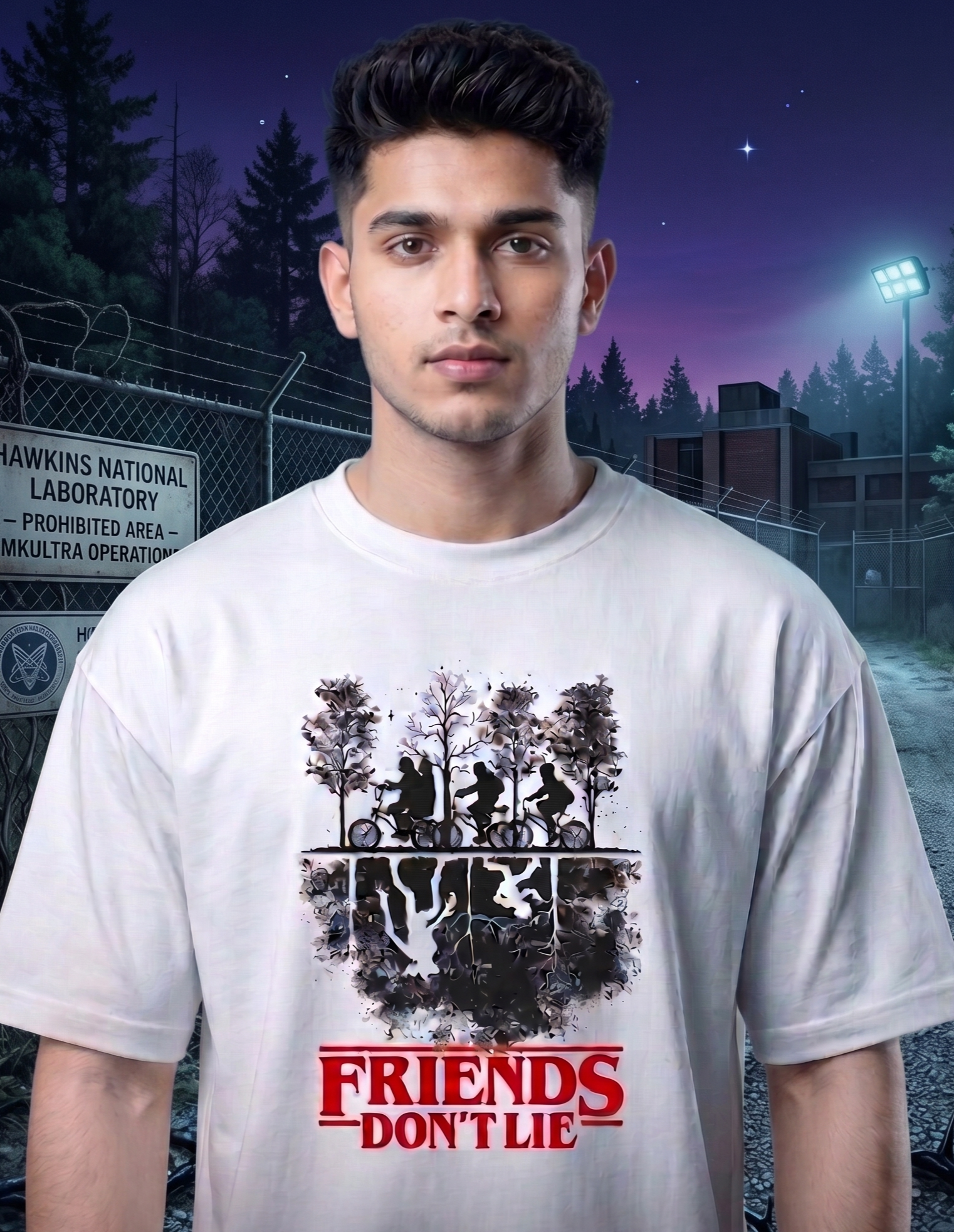 Stranger things Oversized T-Shirt