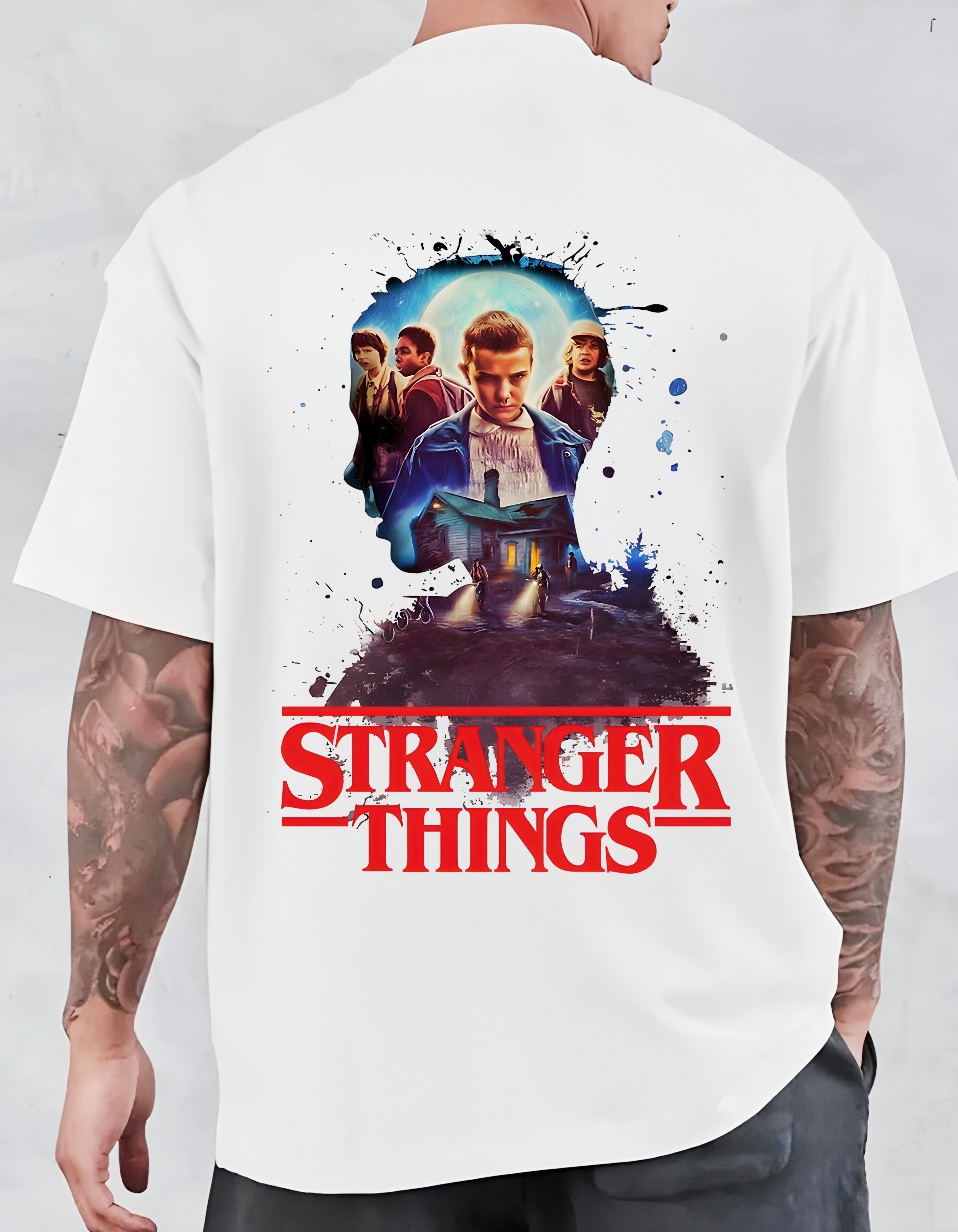 Stranger things Oversized T-Shirt