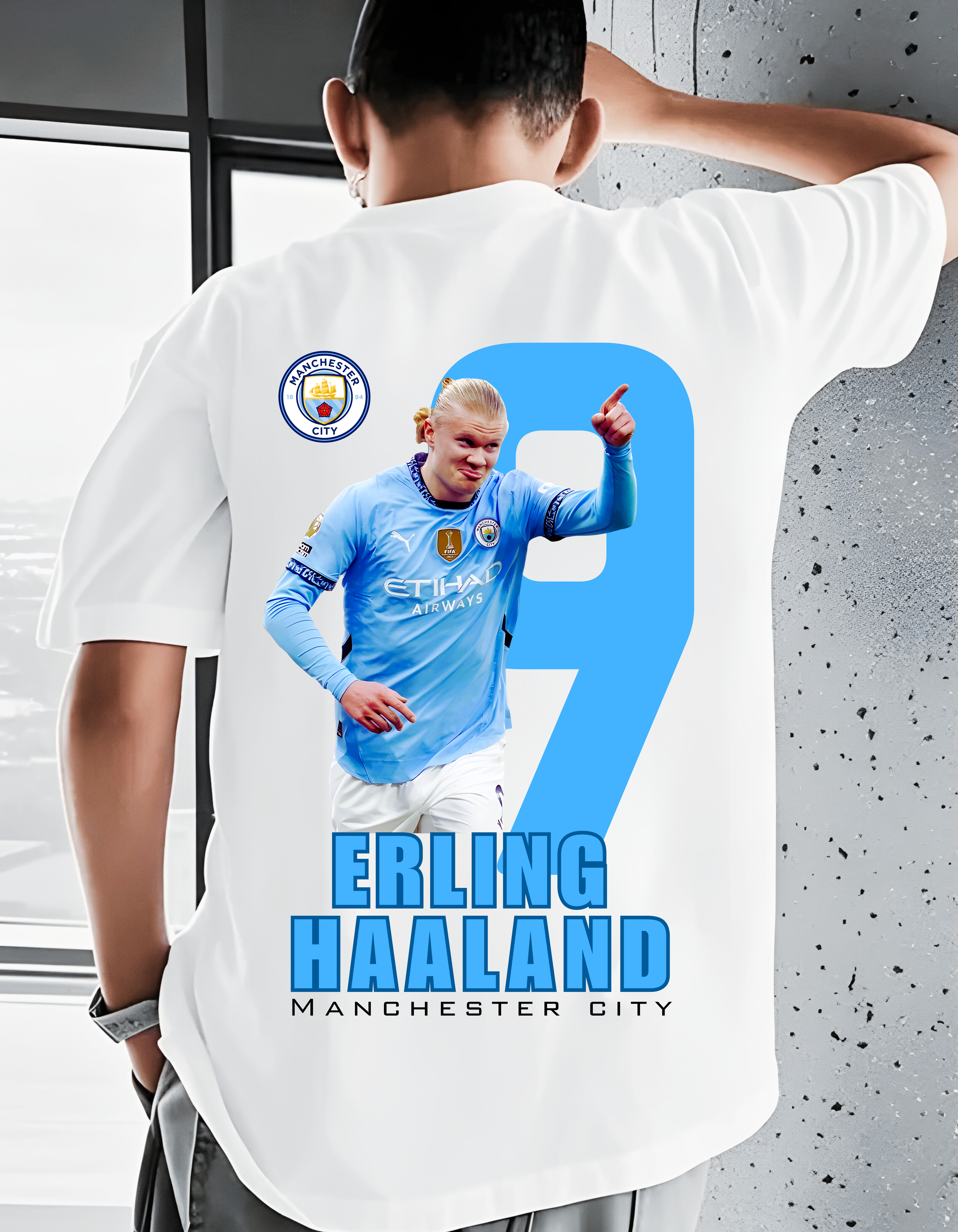 Erling haaland Oversized T-Shirt