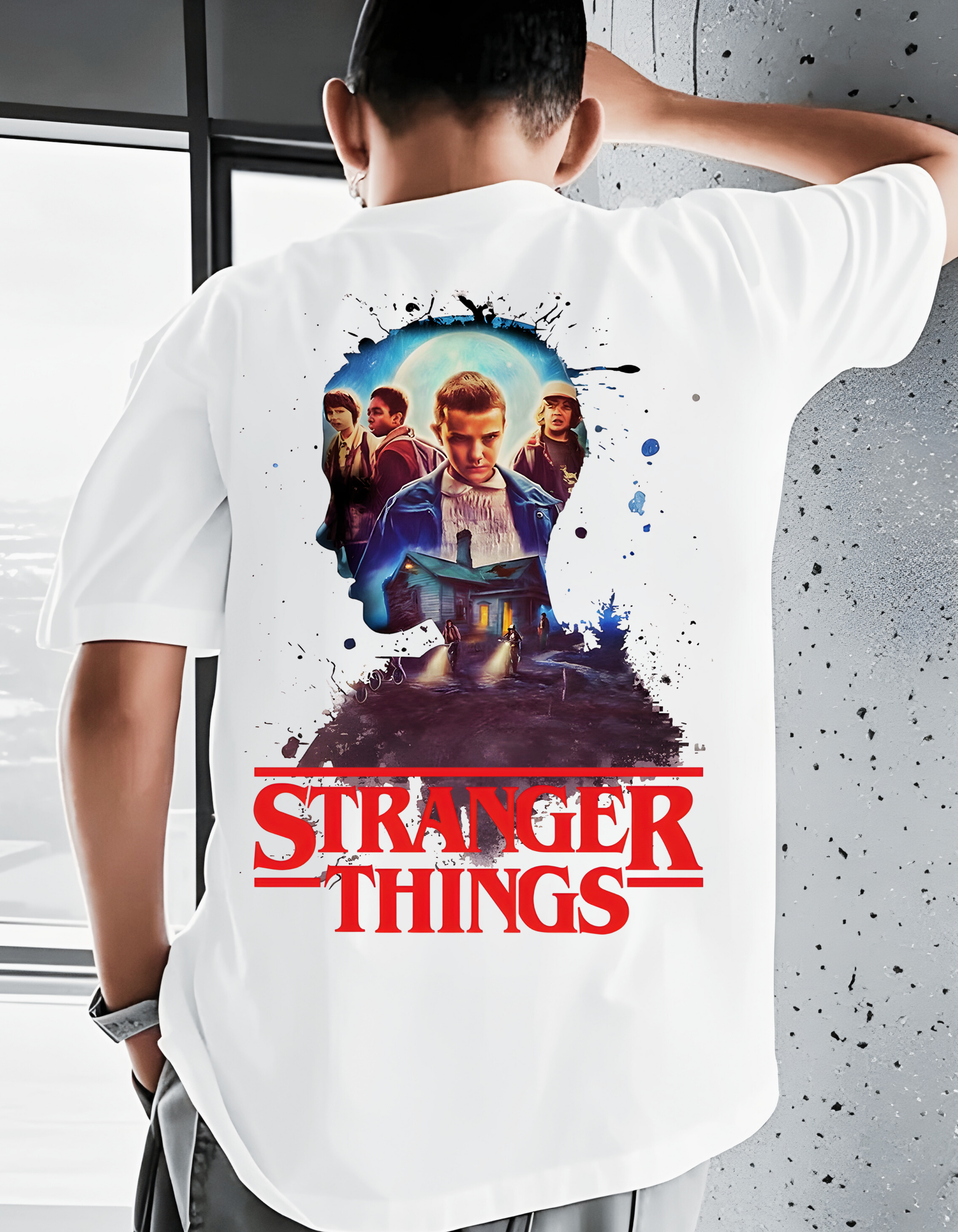 Stranger things Oversized T-Shirt