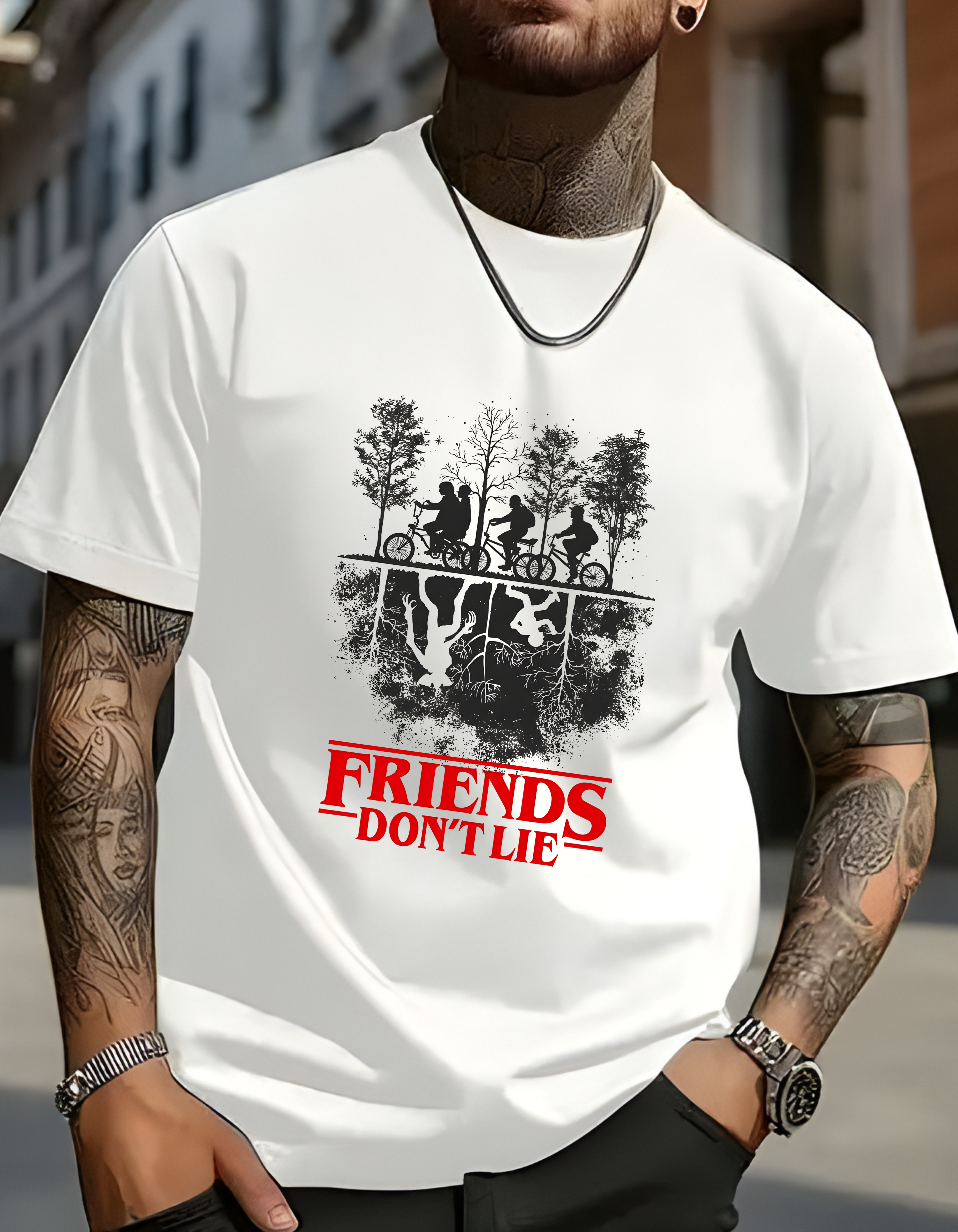 Stranger things Oversized T-Shirt