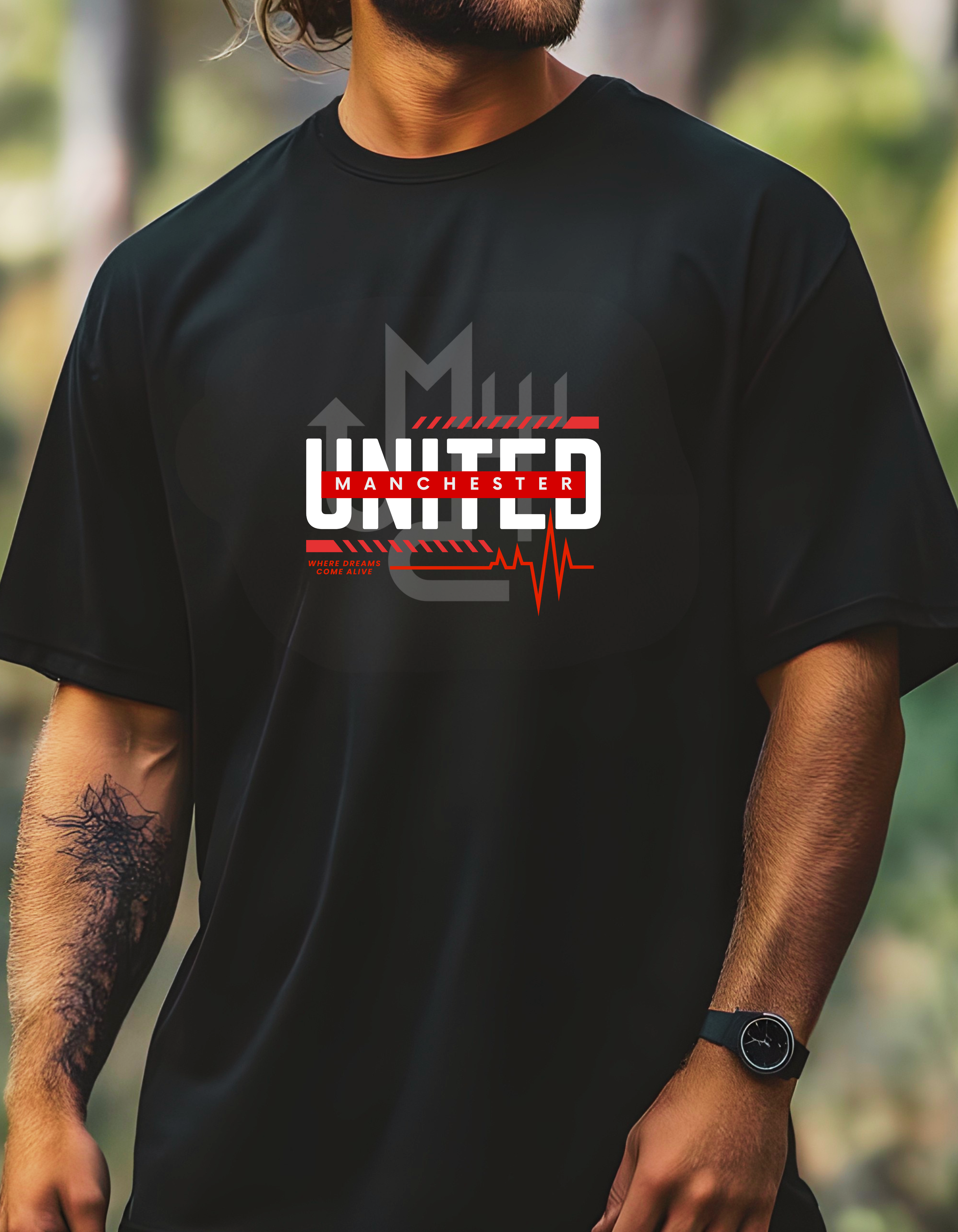 Manchester United Oversized T-Shirt
