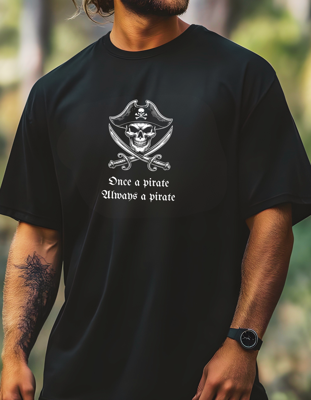 Captain Jack Sparrow Oversized T-Shirt