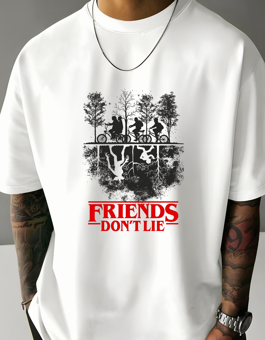 Stranger things Oversized T-Shirt