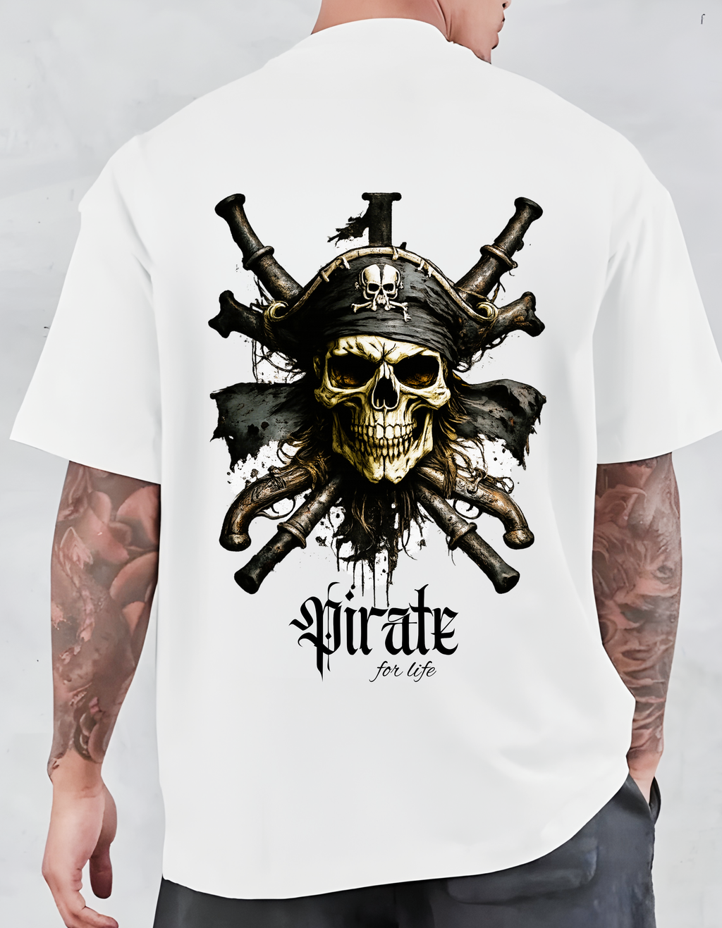 Pirates of Caribbean Oversized T-Shirt