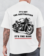 Bike Rider Live Fast Oversized T-Shirt