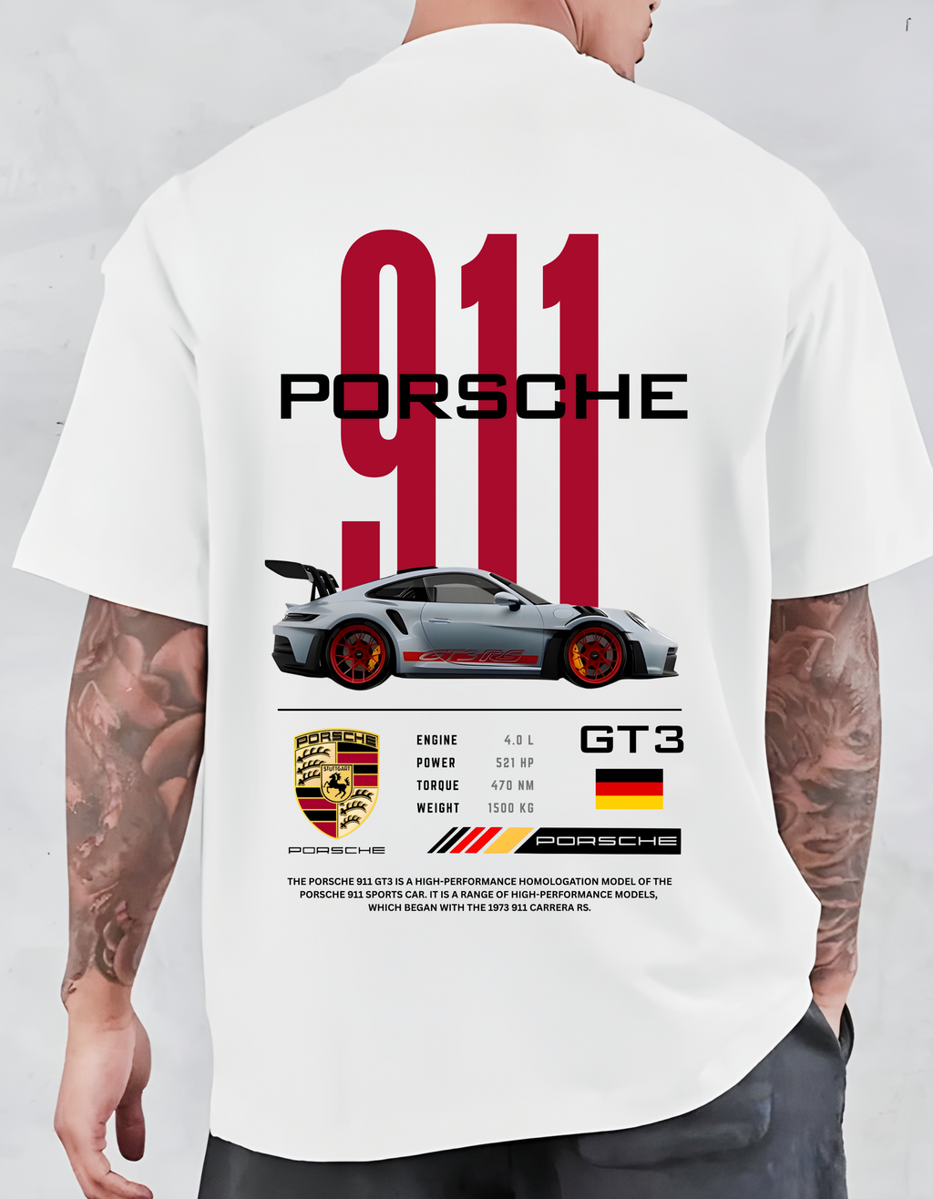 Porsche Oversized T-Shirt