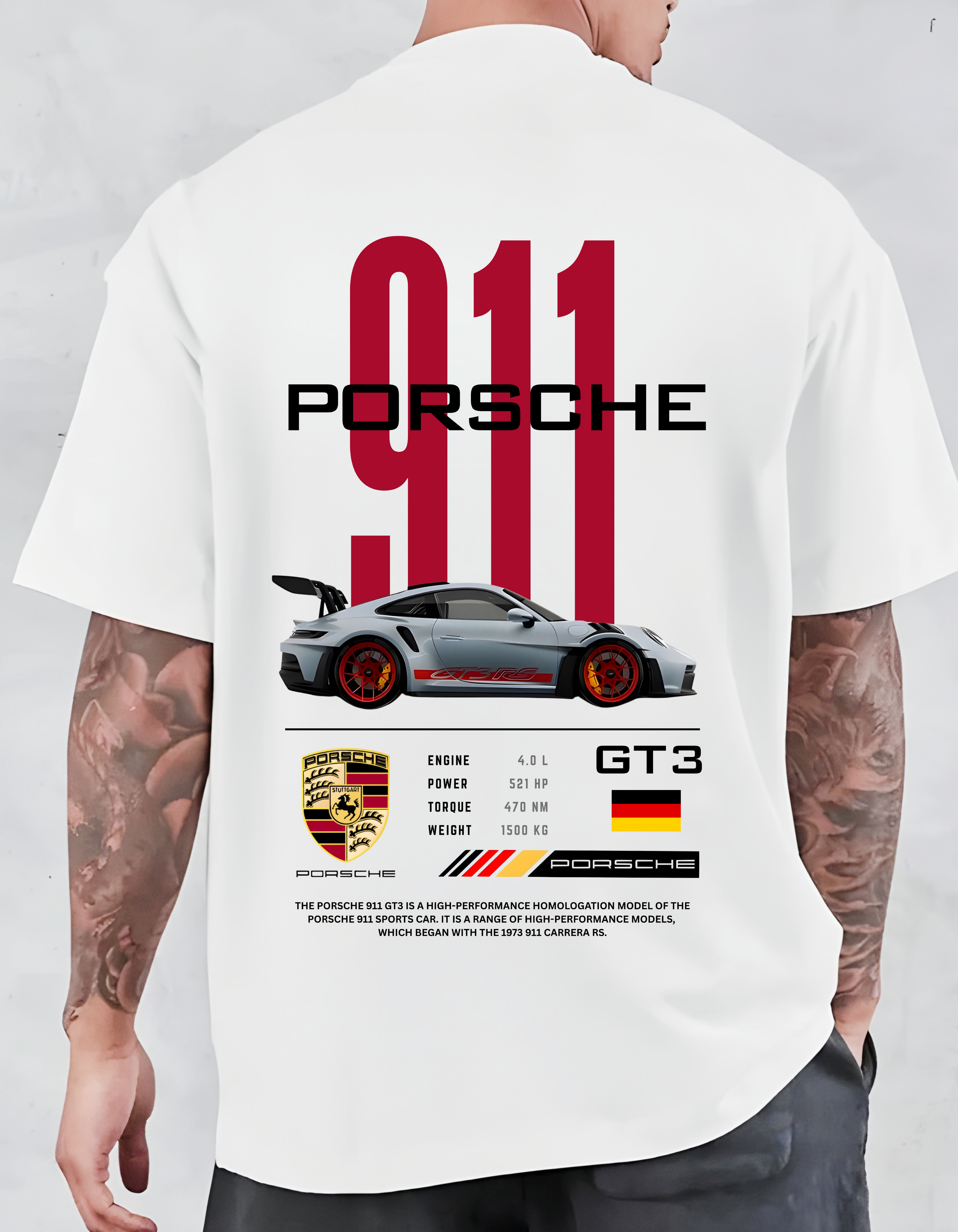 Porsche Oversized T-Shirt