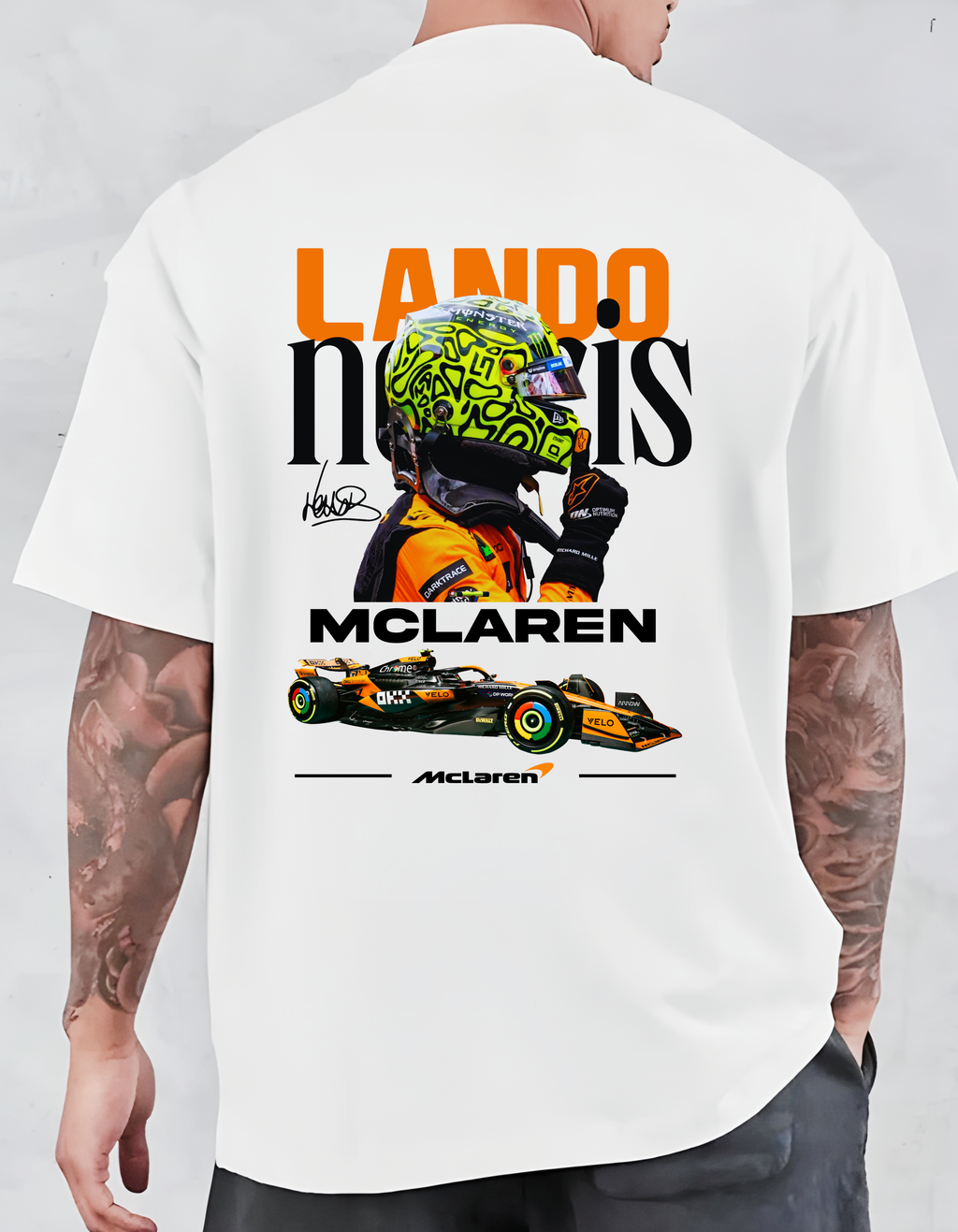 Lando Norris F1 Oversized T-Shirt