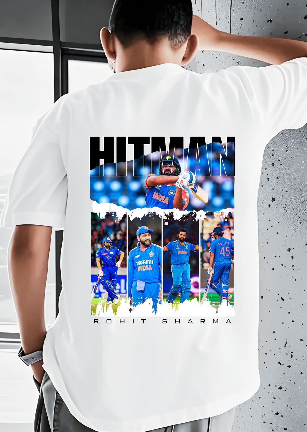 Rohit Sharma Oversized T-Shirt
