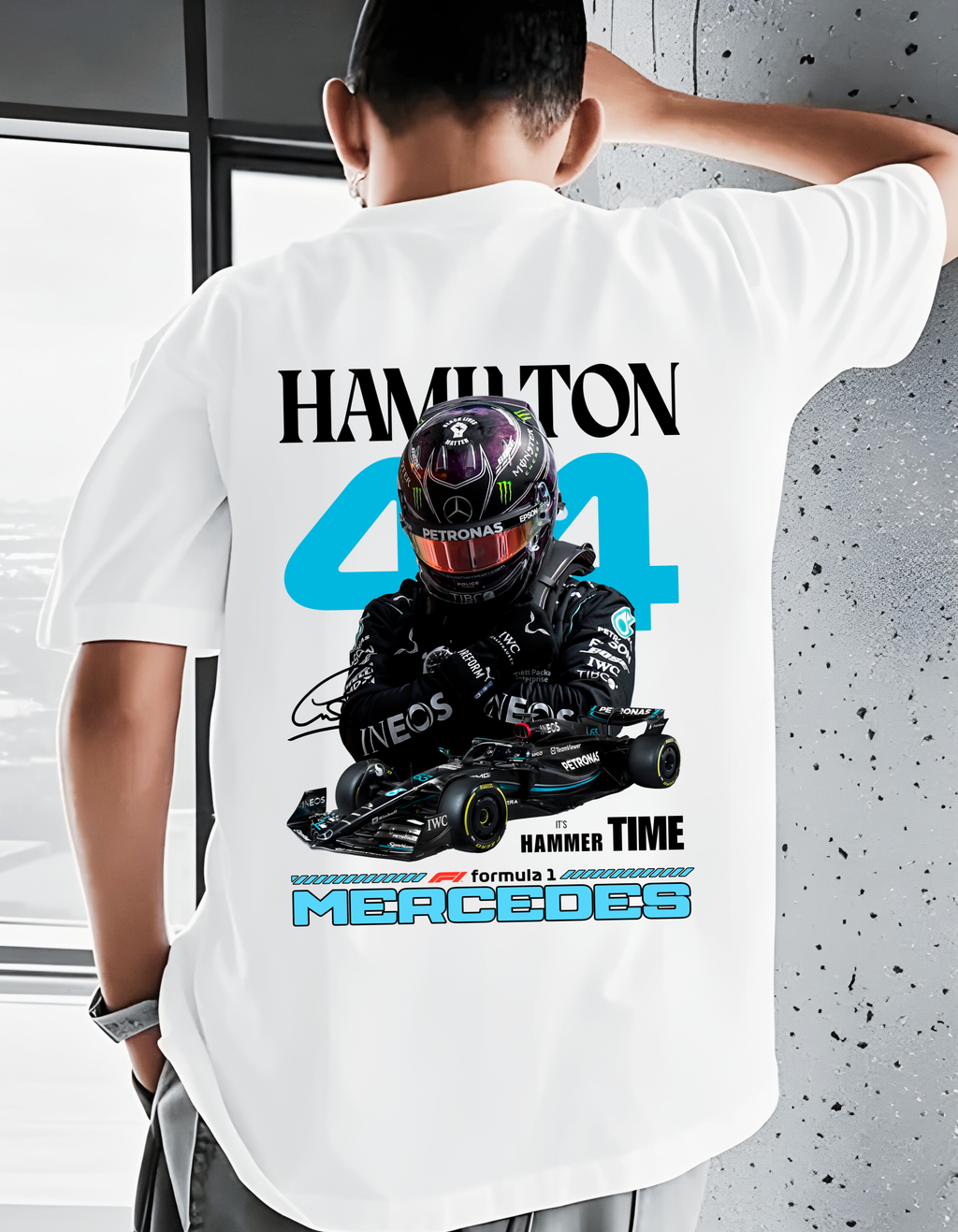Lewis Hamilton Oversized T-Shirt