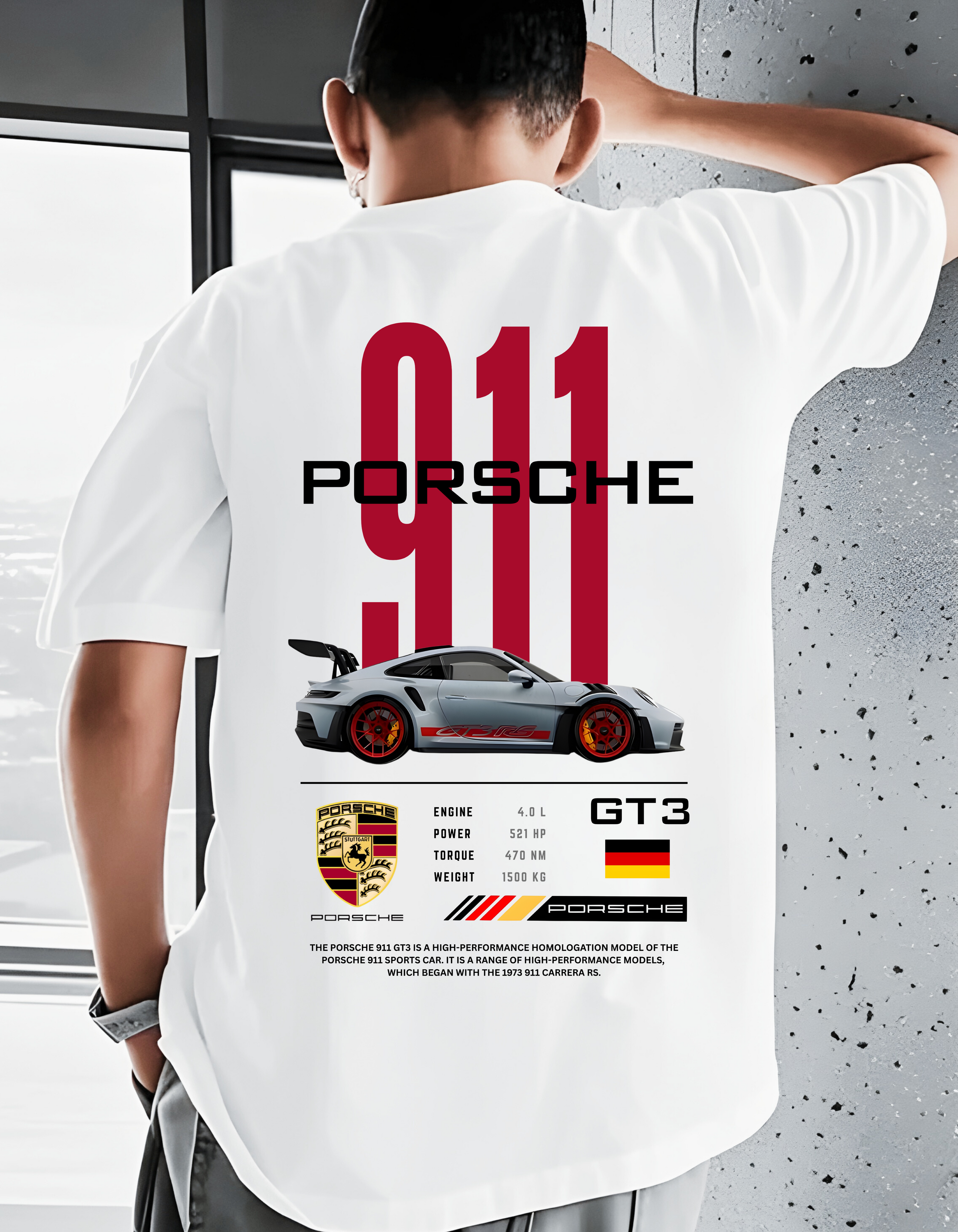 Porsche Oversized T-Shirt