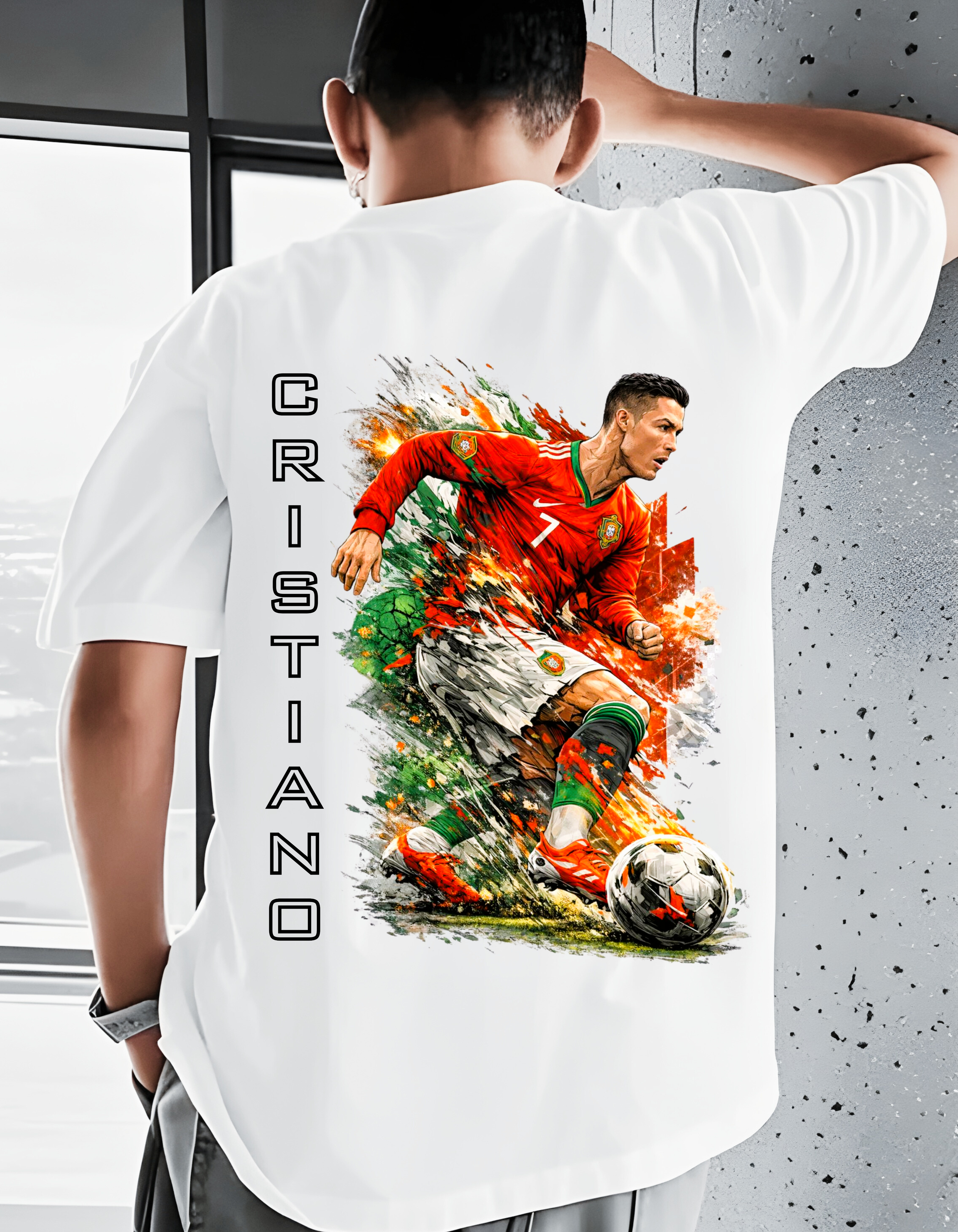 Cristiano Ronaldo Oversized T-Shirt