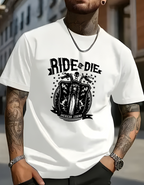 Bike Rider Live Fast Oversized T-Shirt