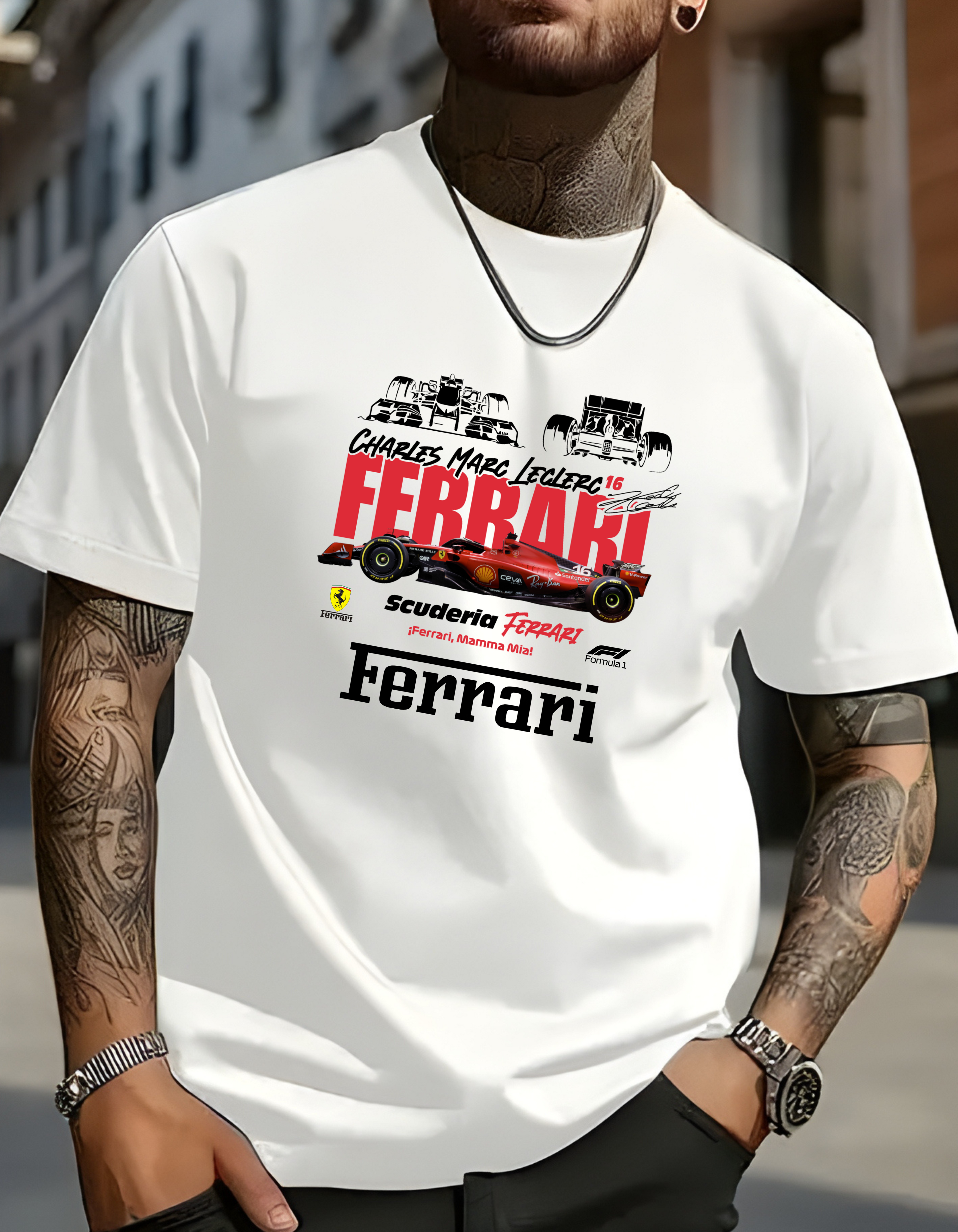 Ferrari F1 Oversized T-Shirt