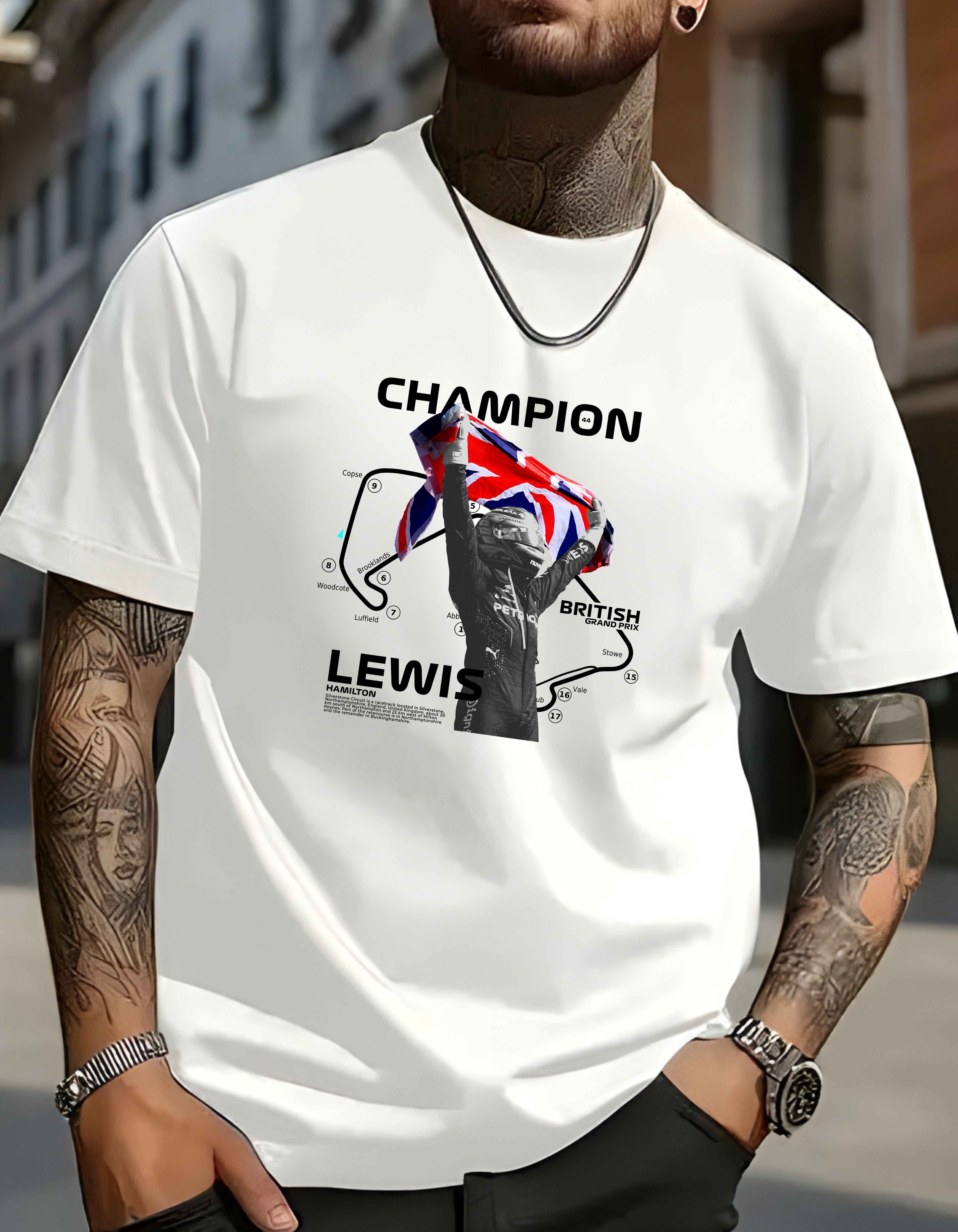 Lewis Hamilton Oversized T-Shirt