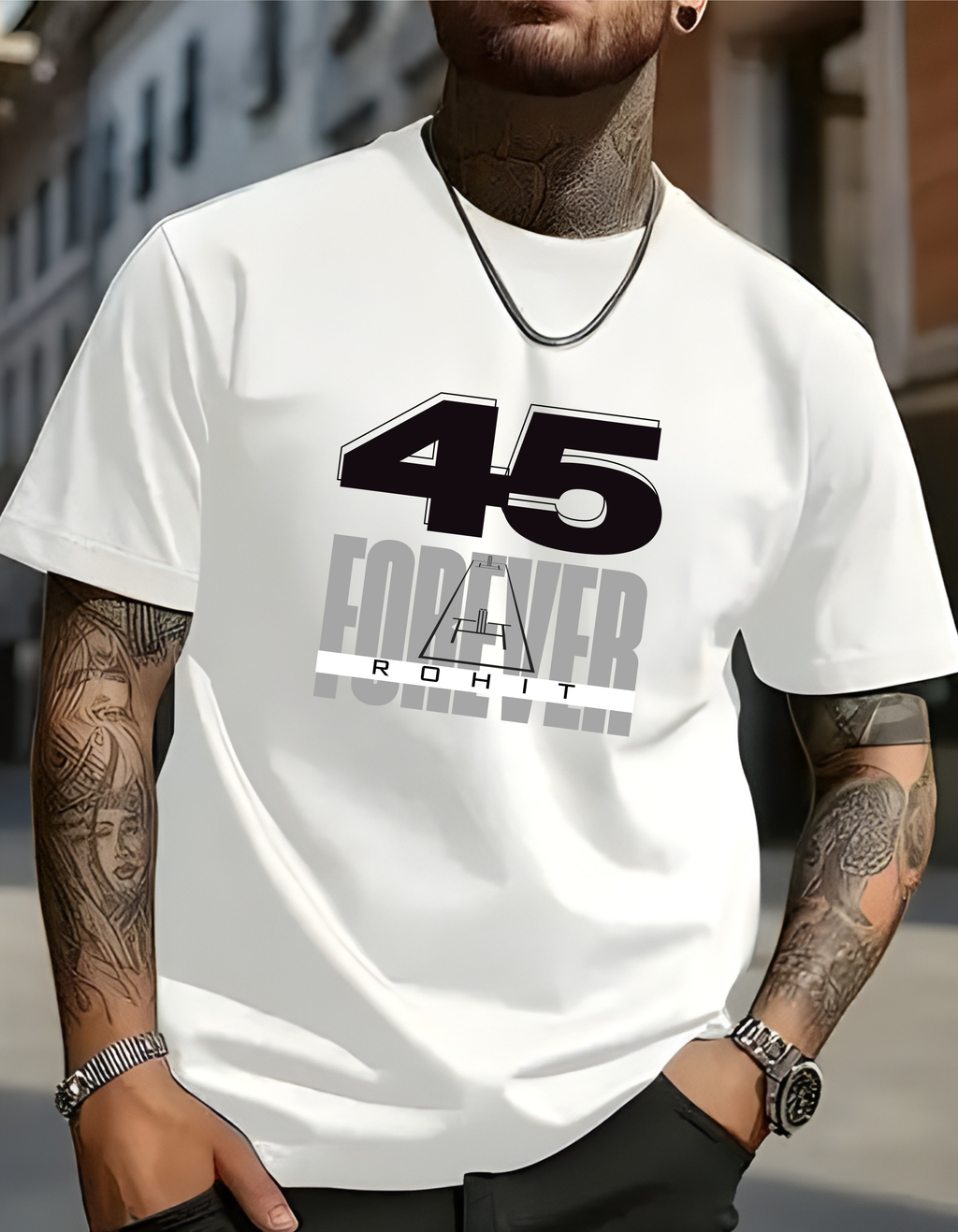 Rohit Sharma Oversized T-Shirt