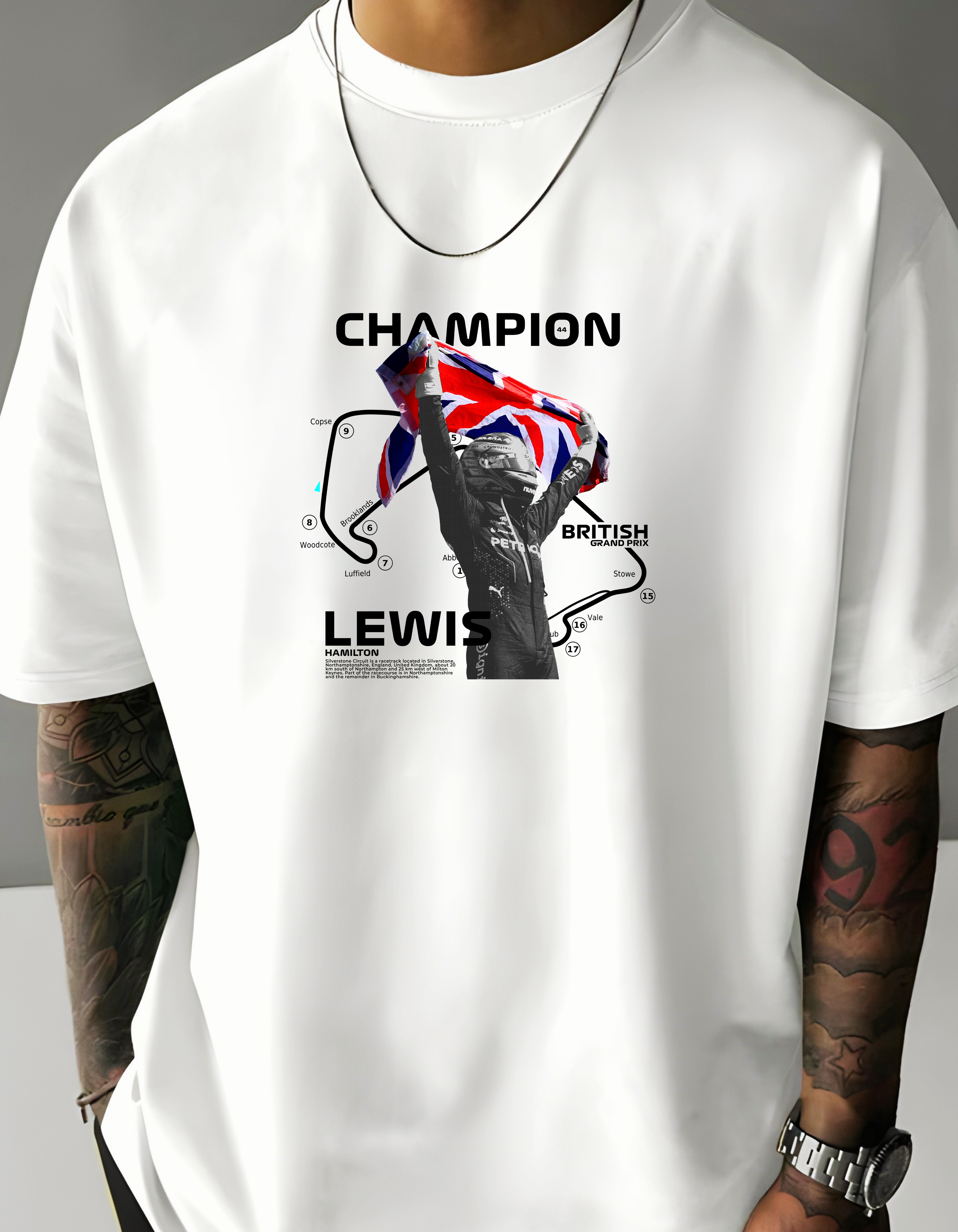 Lewis Hamilton Oversized T-Shirt