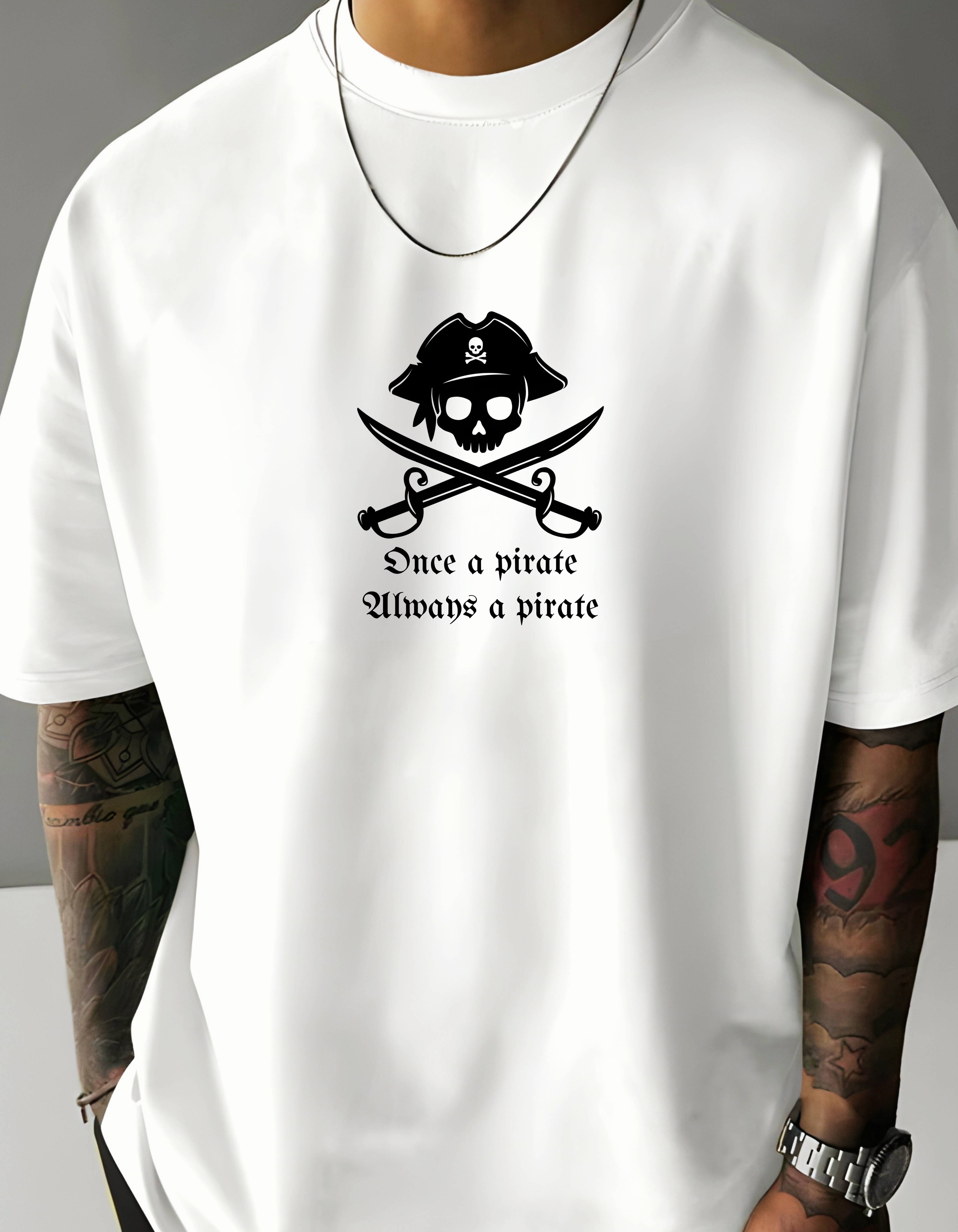 Pirates of Caribbean Oversized T-Shirt