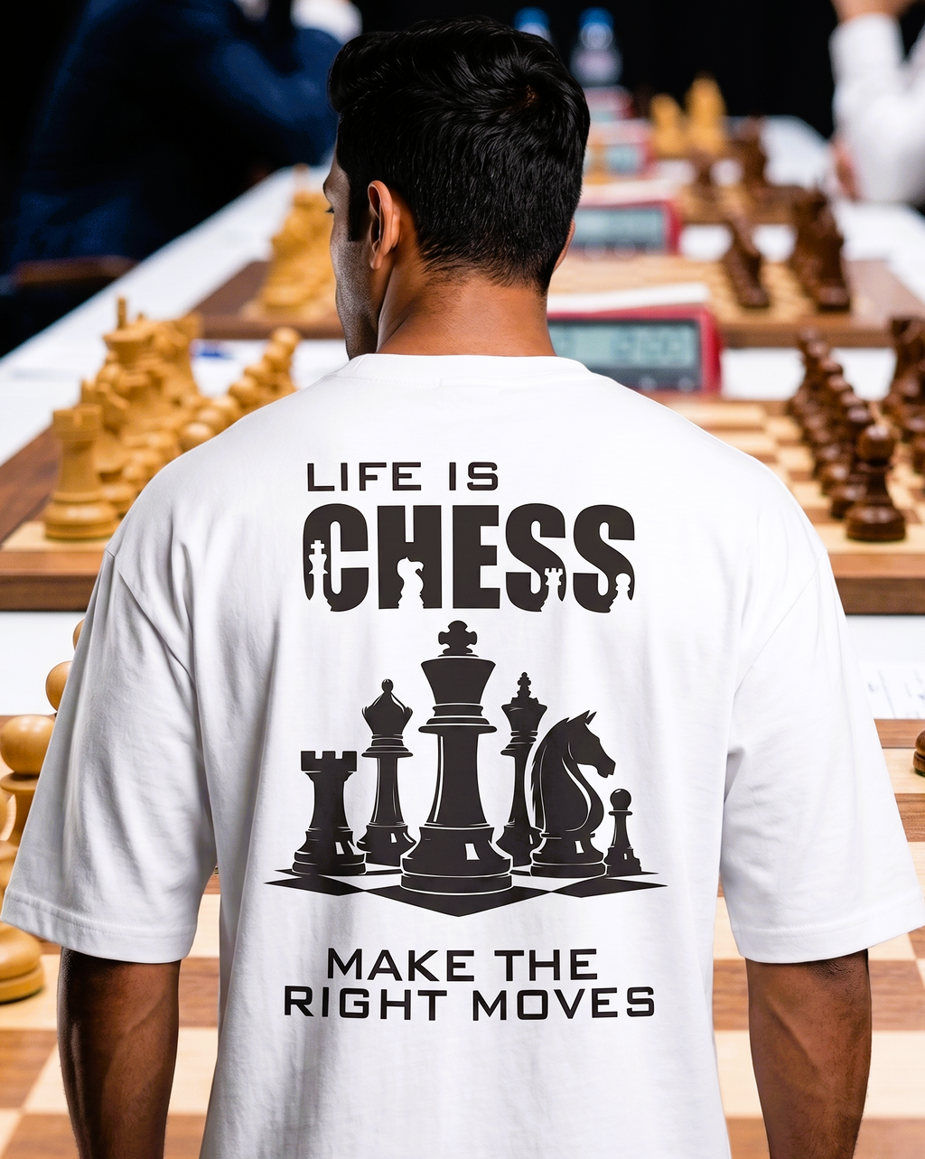 Chess Oversized T-Shirt