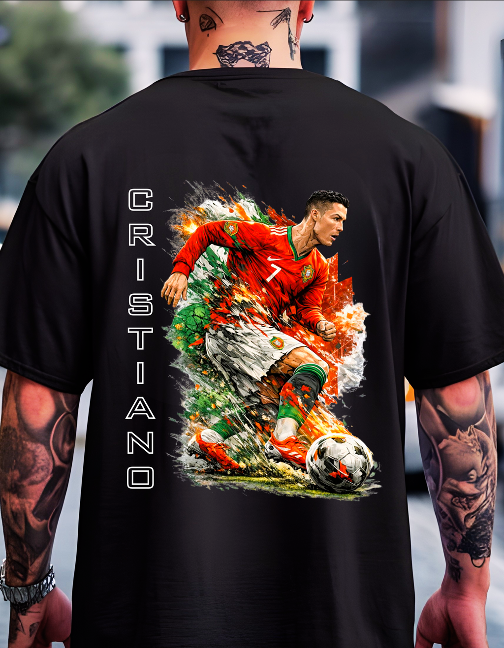 Cristiano Ronaldo Oversized T-Shirt