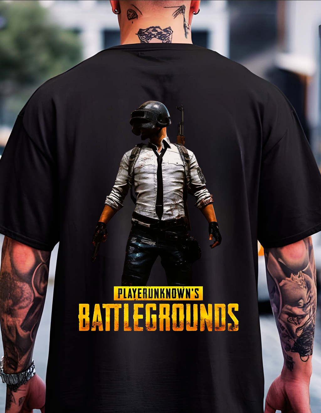 Pubg Oversized T-Shirt