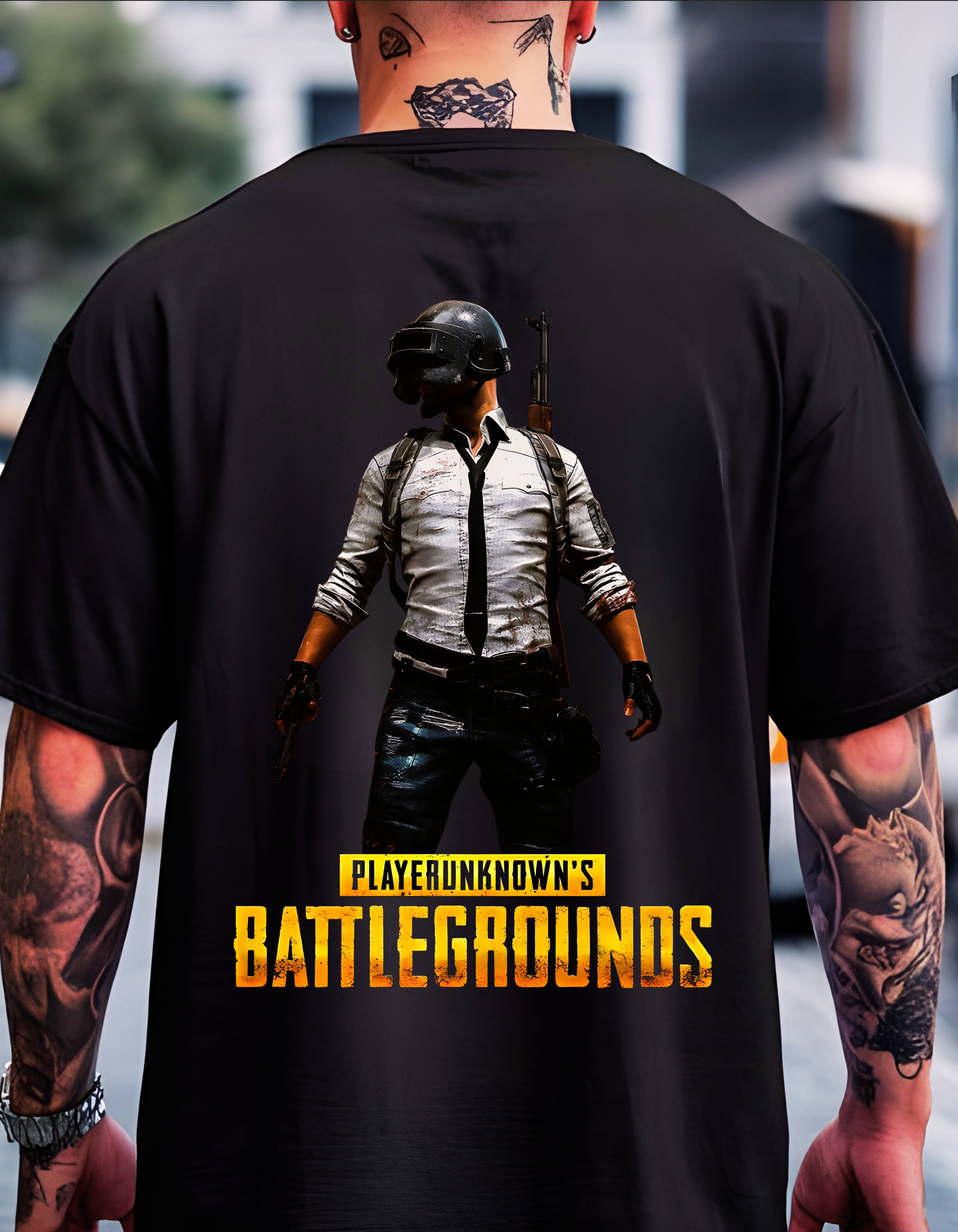 Pubg Oversized T-Shirt