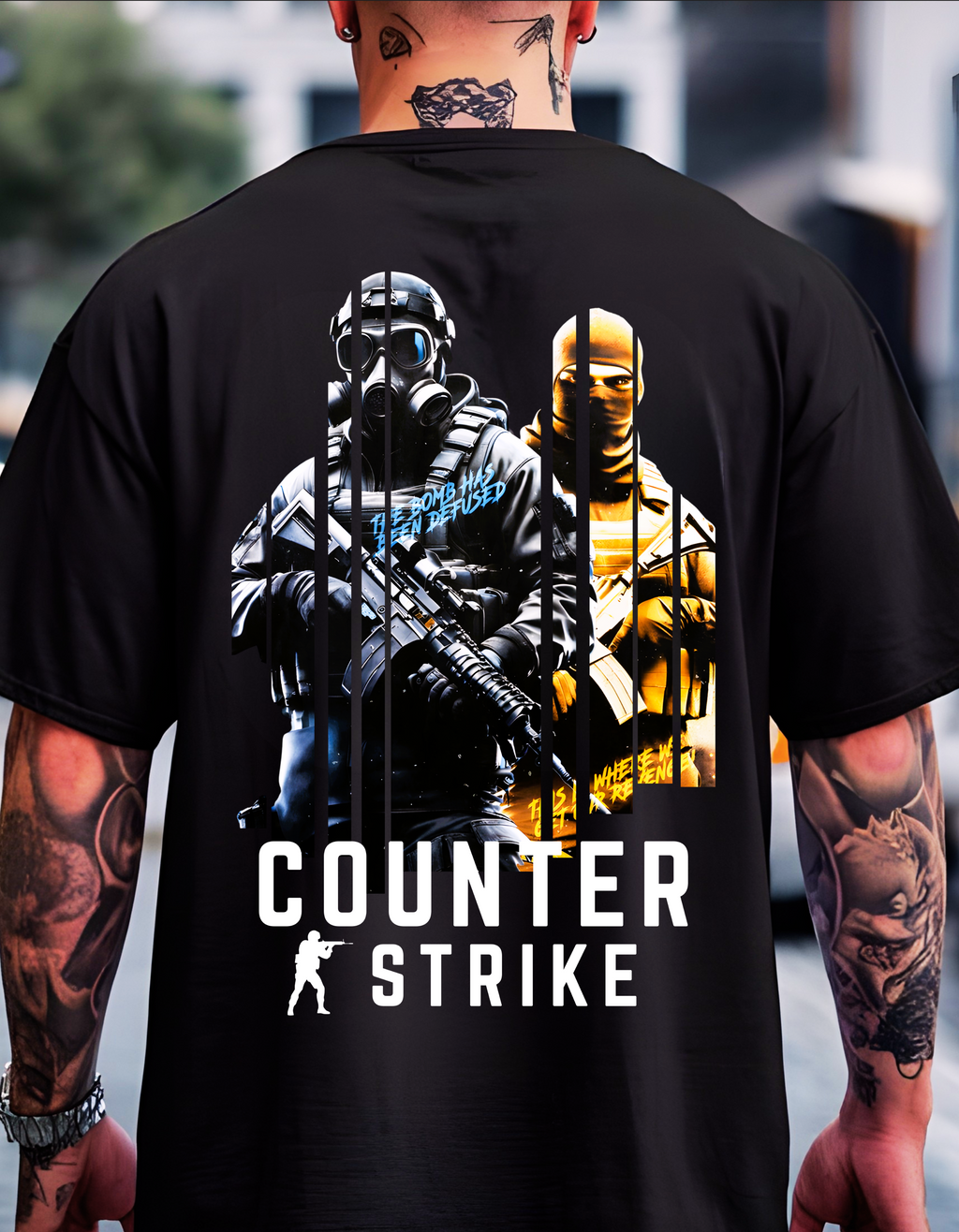 Counter Strike Oversized T-Shirt