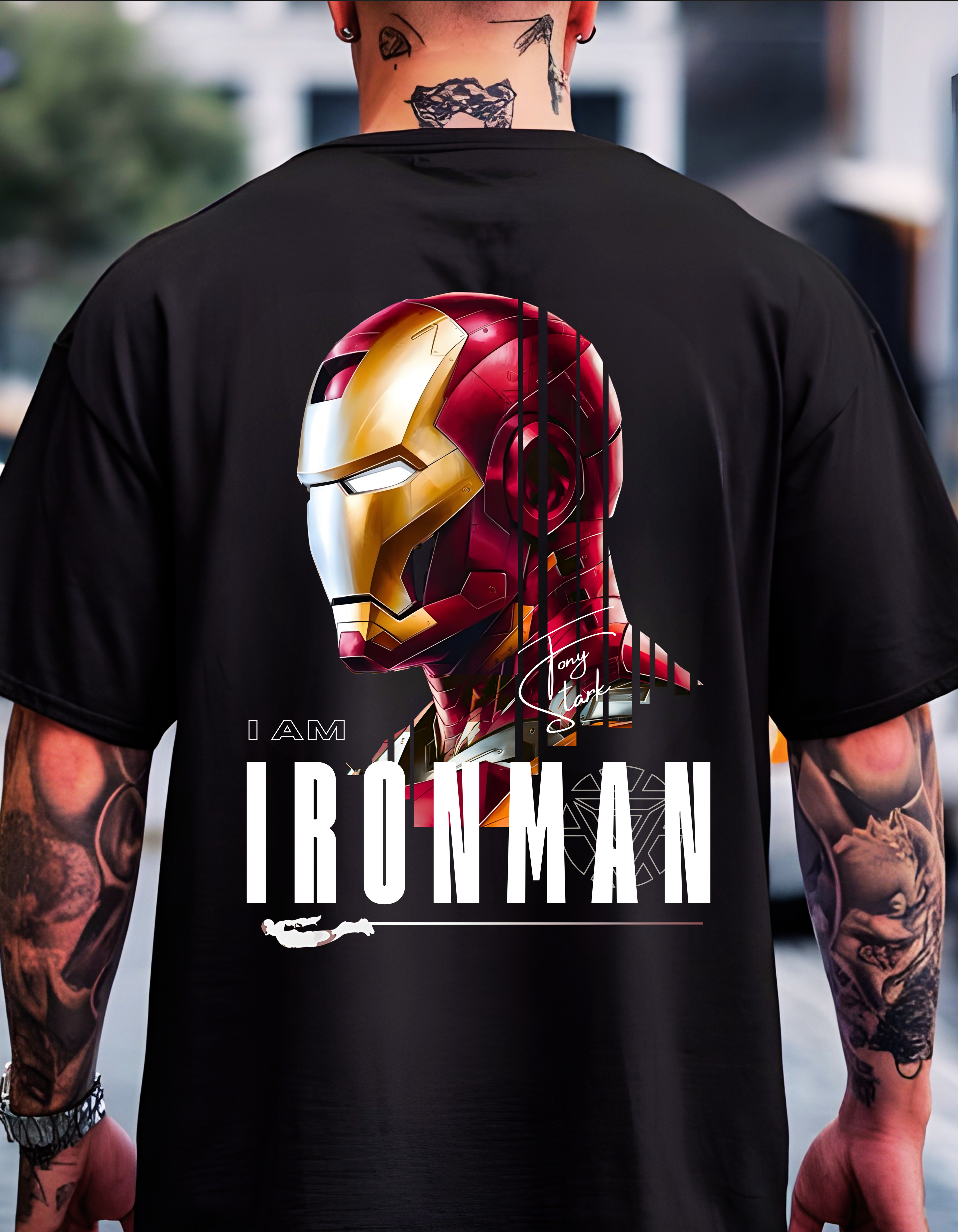 Ironman Oversized T-Shirt