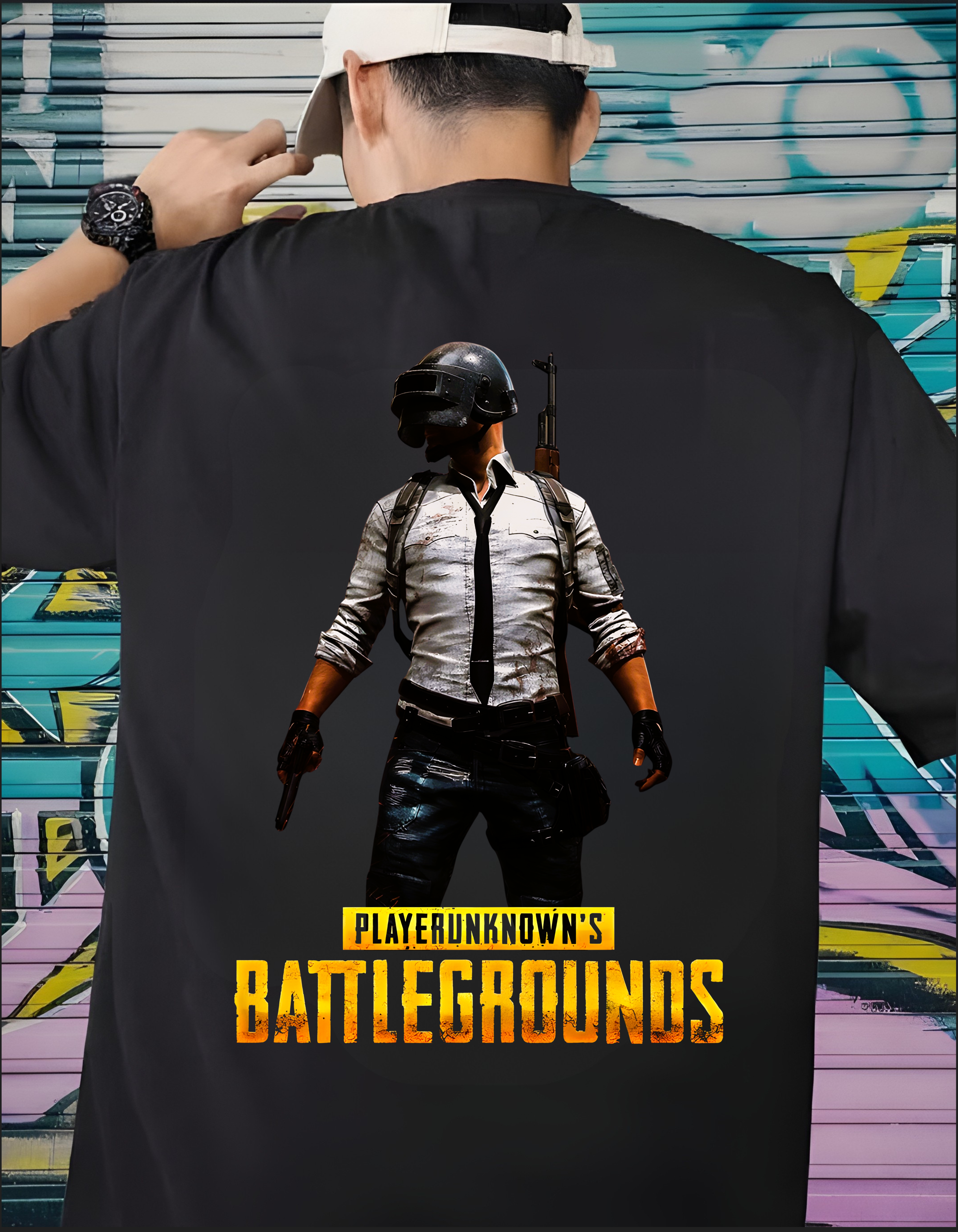 Pubg Oversized T-Shirt