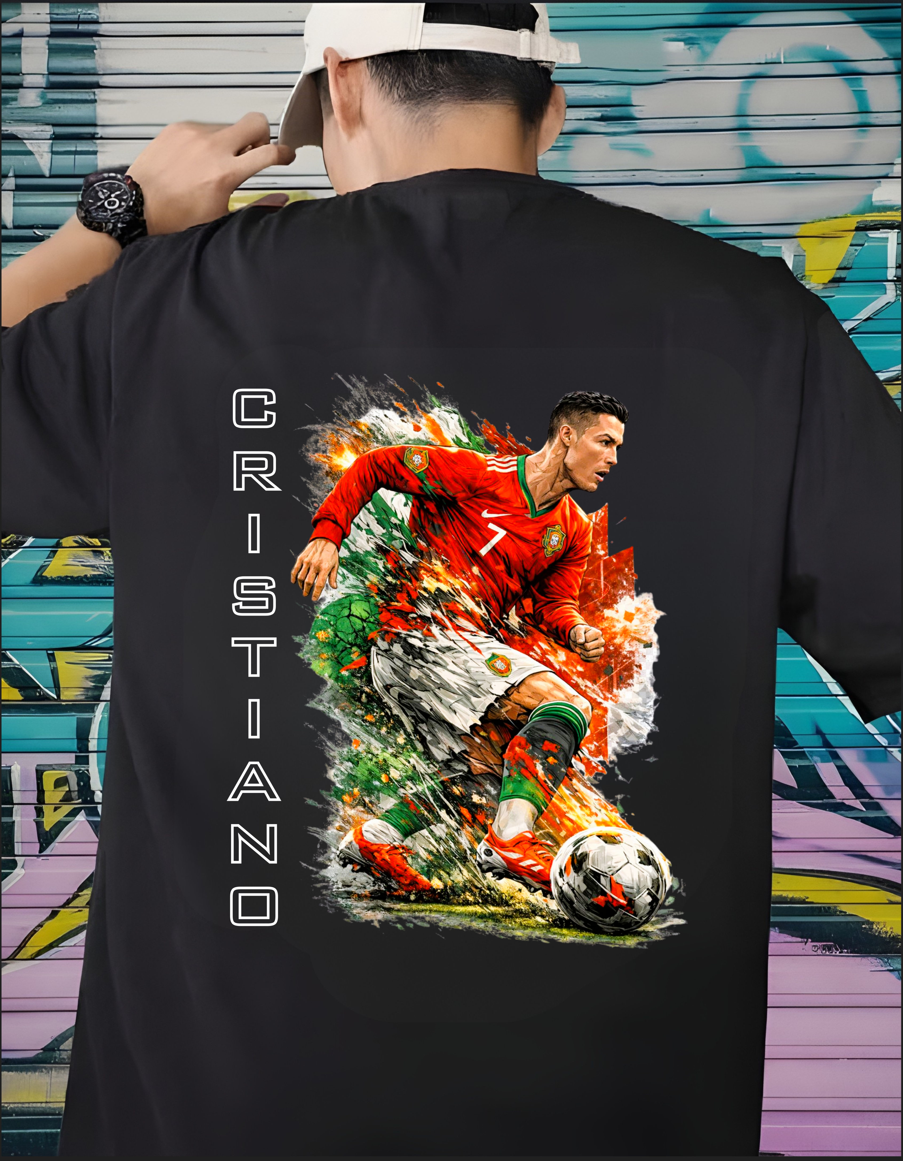 Cristiano Ronaldo Oversized T-Shirt