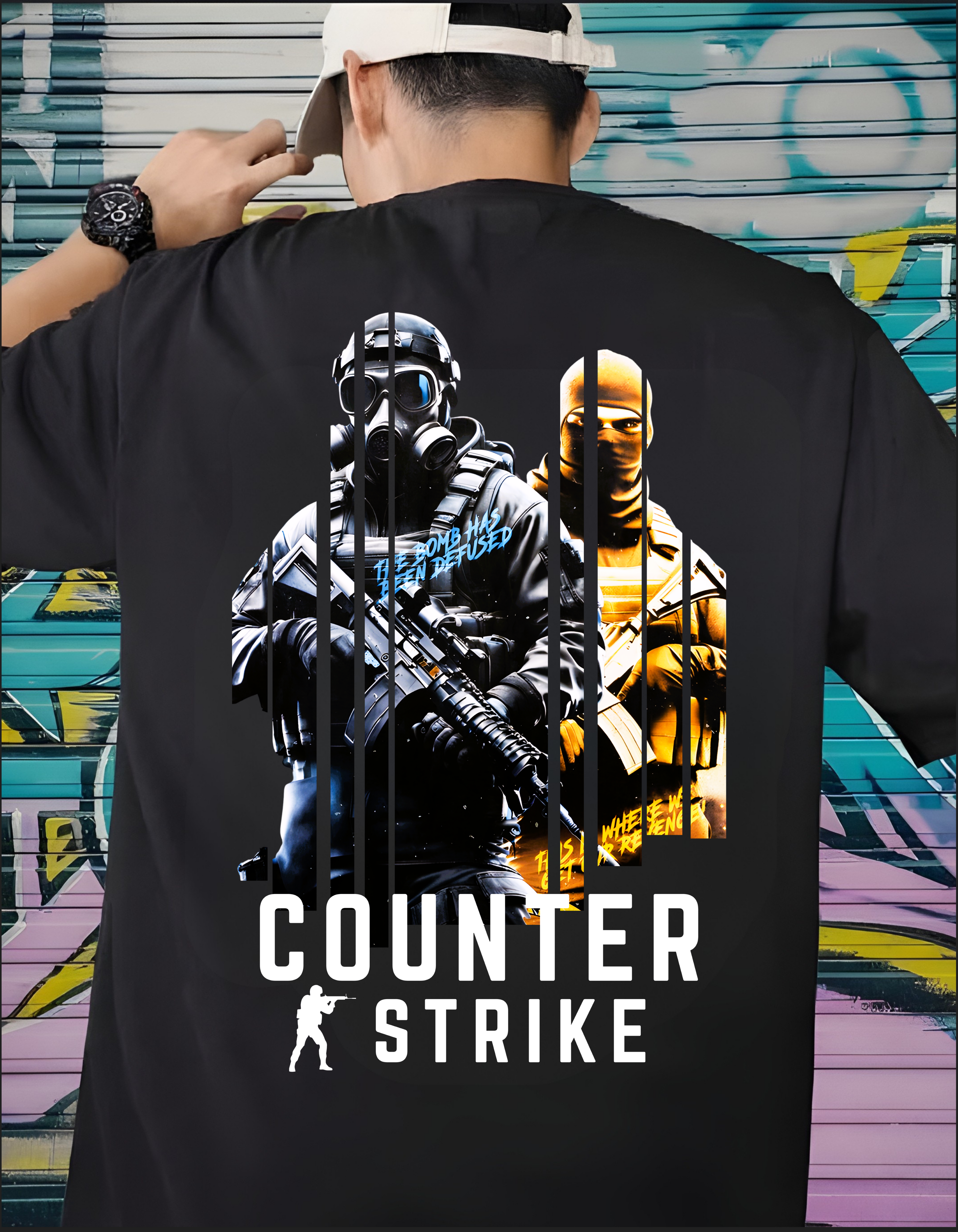 Counter Strike Oversized T-Shirt