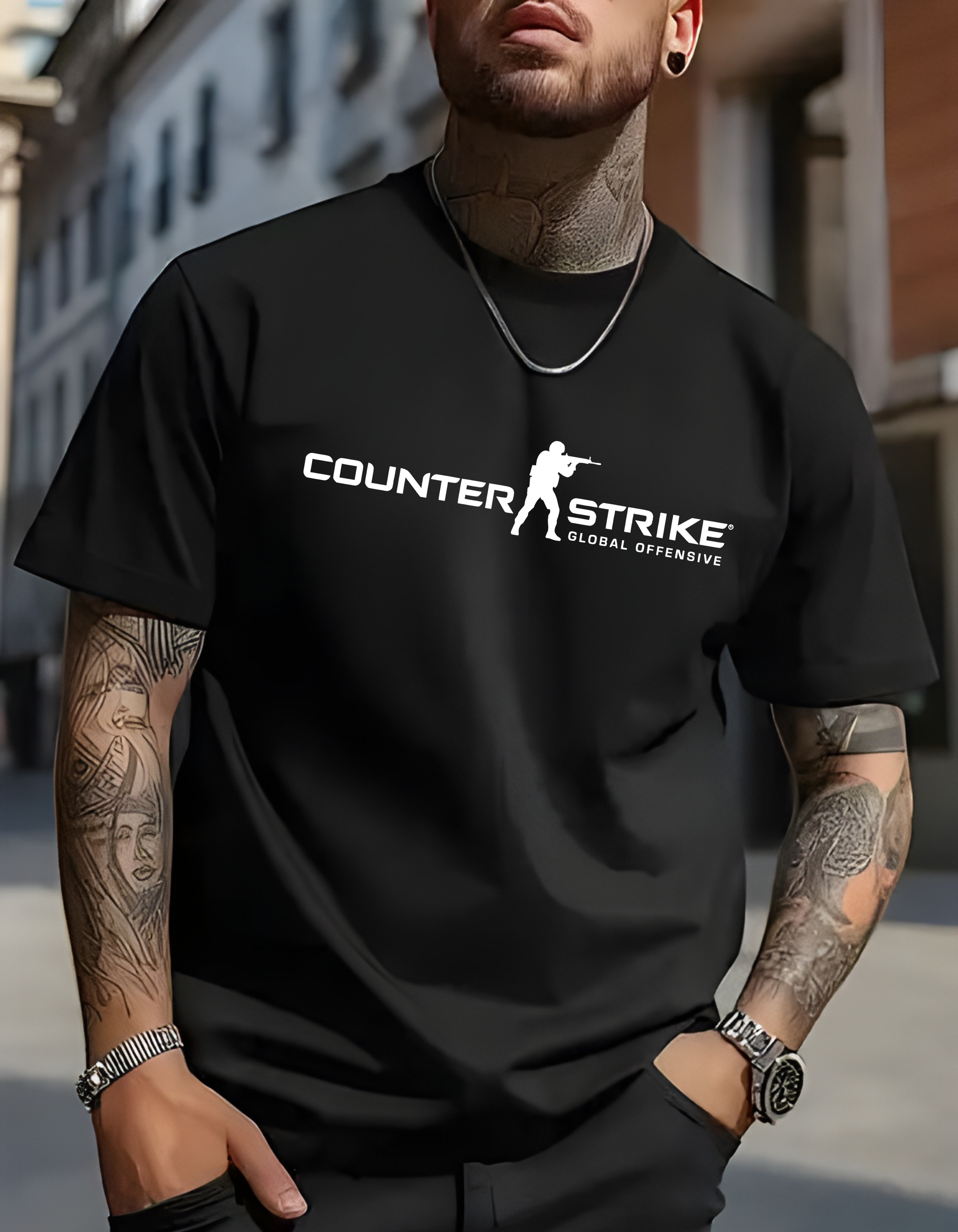 Counter Strike Oversized T-Shirt