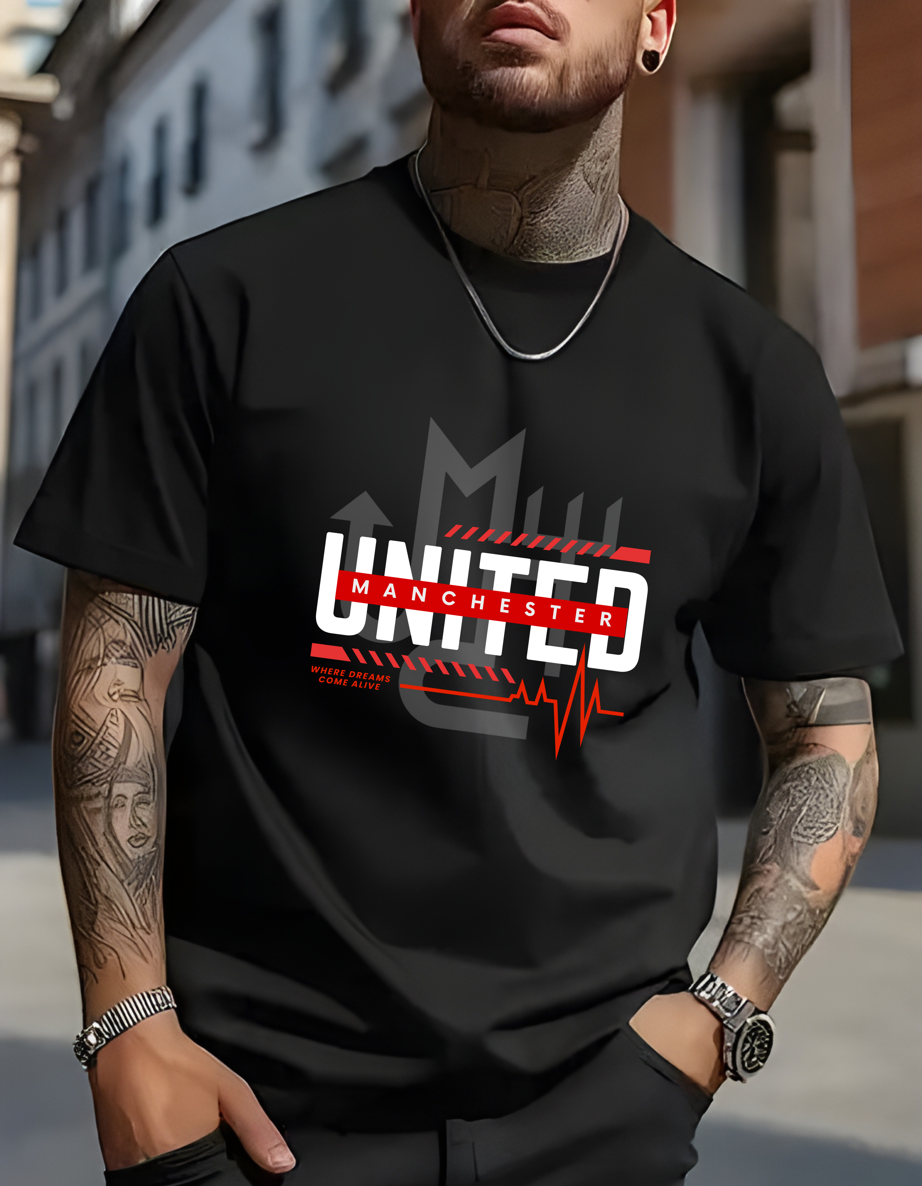 Manchester United Oversized T-Shirt