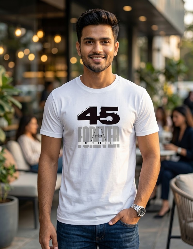 Rohit Sharma Regular T-Shirt
