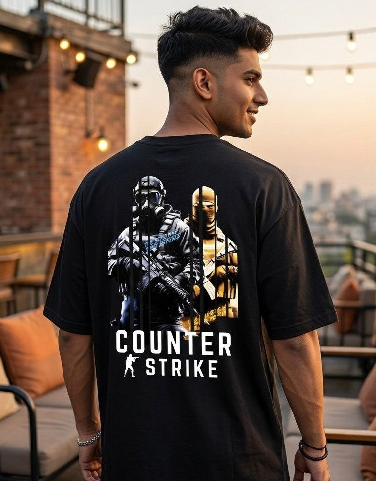Counter Strike Oversized T-Shirt