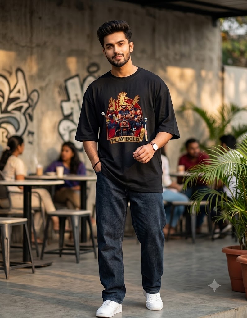 RCB Oversized T-Shirt